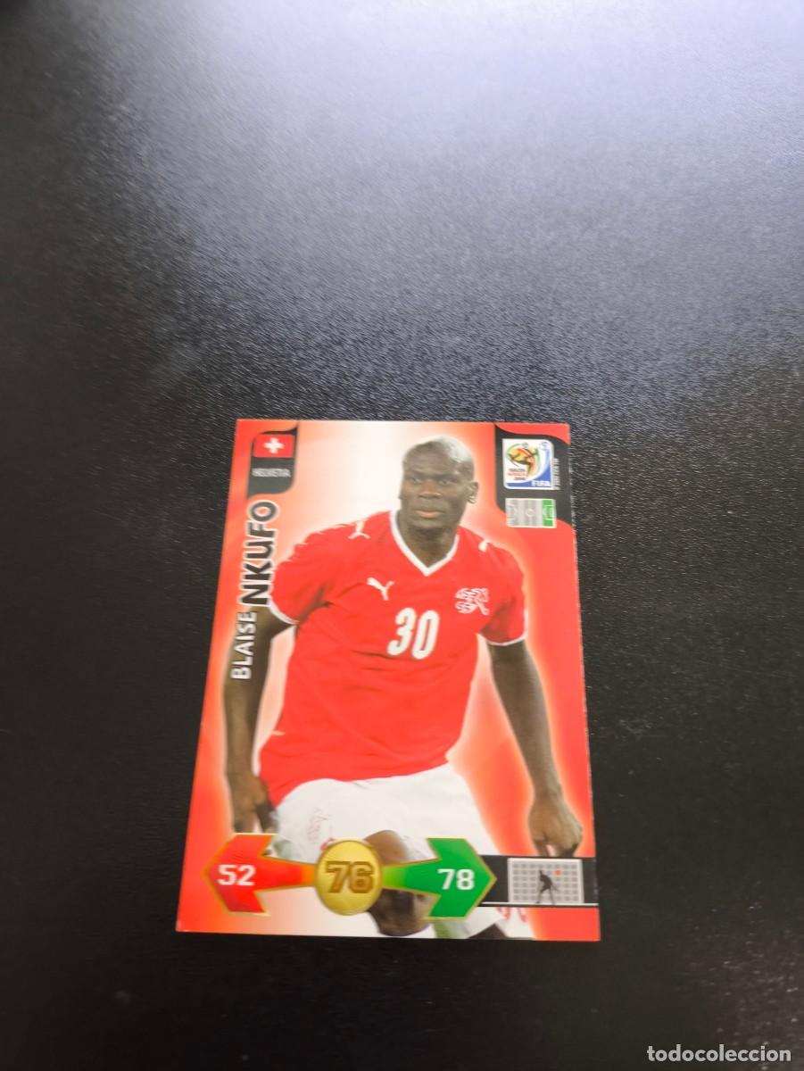 Figurine di Calcio: Blaise Nkufo HELVETIA SUIZA ADRENALYN XL MUNDIAL SOUTH AFRICA 2010 WORLD CUP PANINI LIGA ESTE