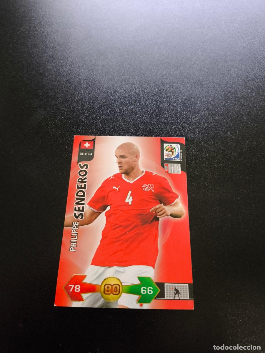 Figurine di Calcio: Philippe Senderos HELVETIA SUIZA ADRENALYN XL MUNDIAL SOUTH AFRICA 2010 WORLD CUP PANINI LIGA ESTE