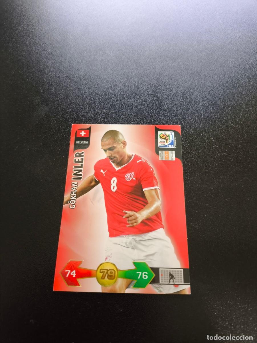 Cromos de F&uacute;tbol: G&ouml;khan Inler HELVETIA SUIZA ADRENALYN XL MUNDIAL SOUTH AFRICA 2010 WORLD CUP PANINI LIGA ESTE