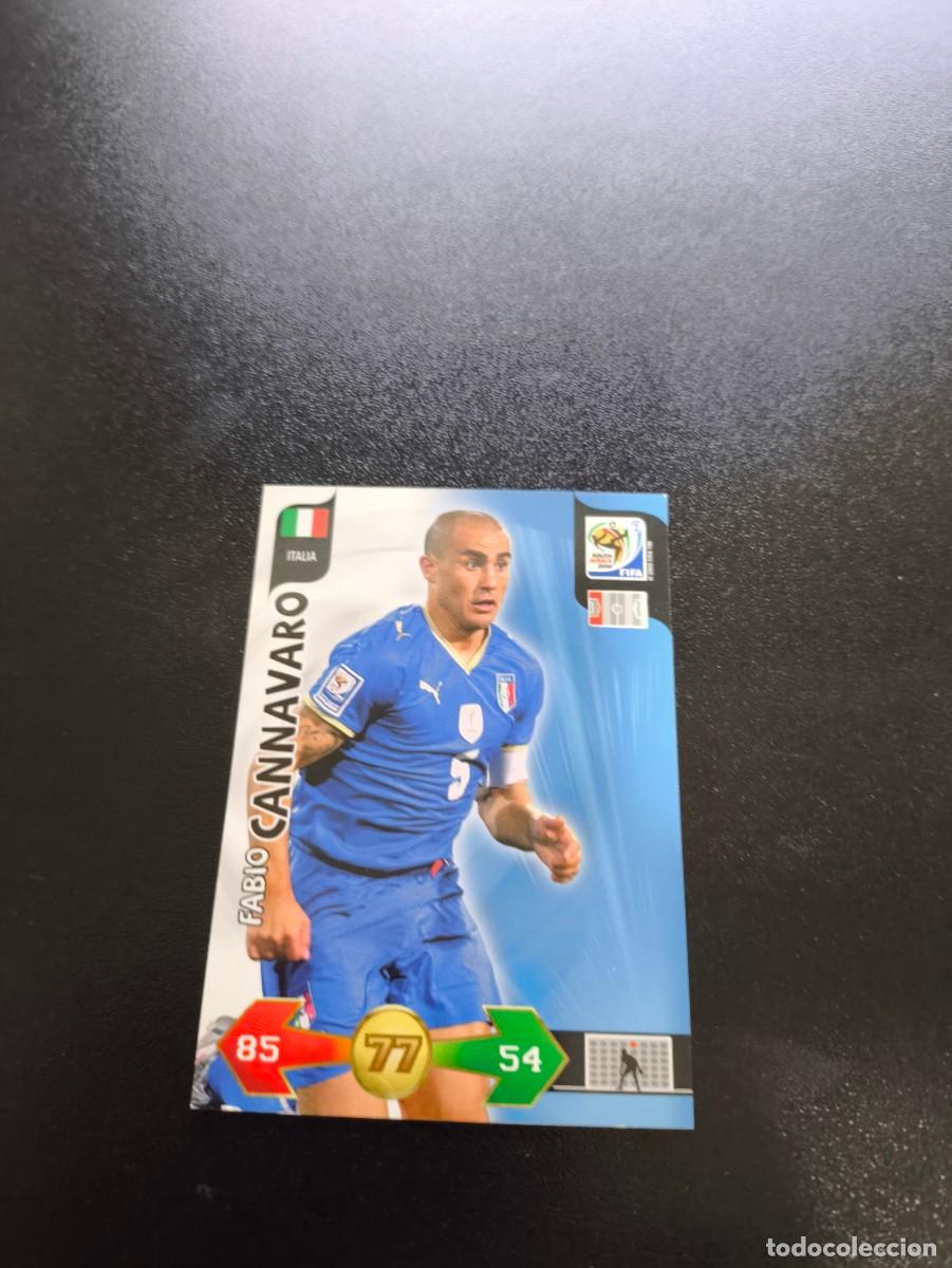 Cromos de Futebol: Fabio Cannavaro ITALIA ITALY ADRENALYN XL MUNDIAL SOUTH AFRICA 2010 WORLD CUP PANINI LIGA ESTE