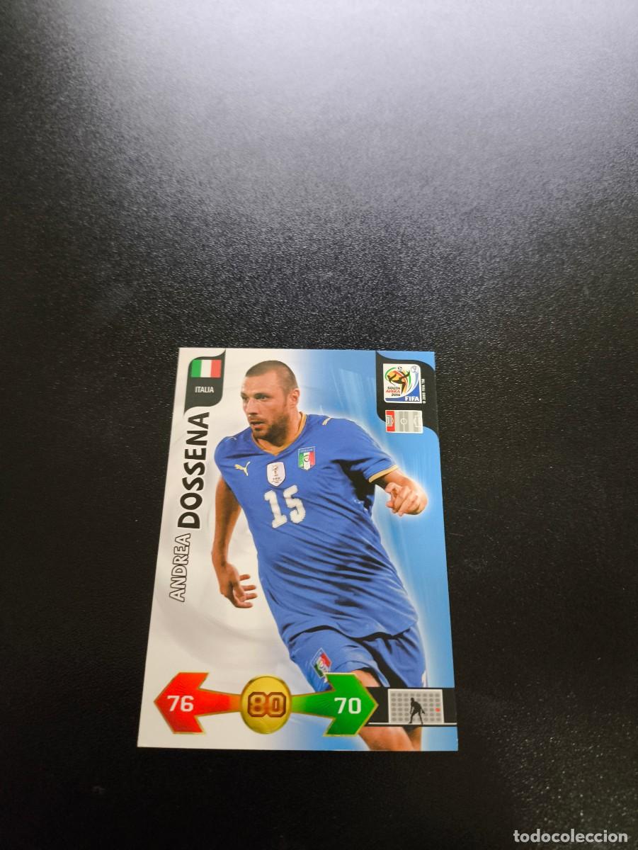 Cromos de Futebol: Andrea Dossena UK VERSION ITALIA ADRENALYN XL MUNDIAL SOUTH AFRICA 2010 WORLD CUP PANINI LIGA ESTE