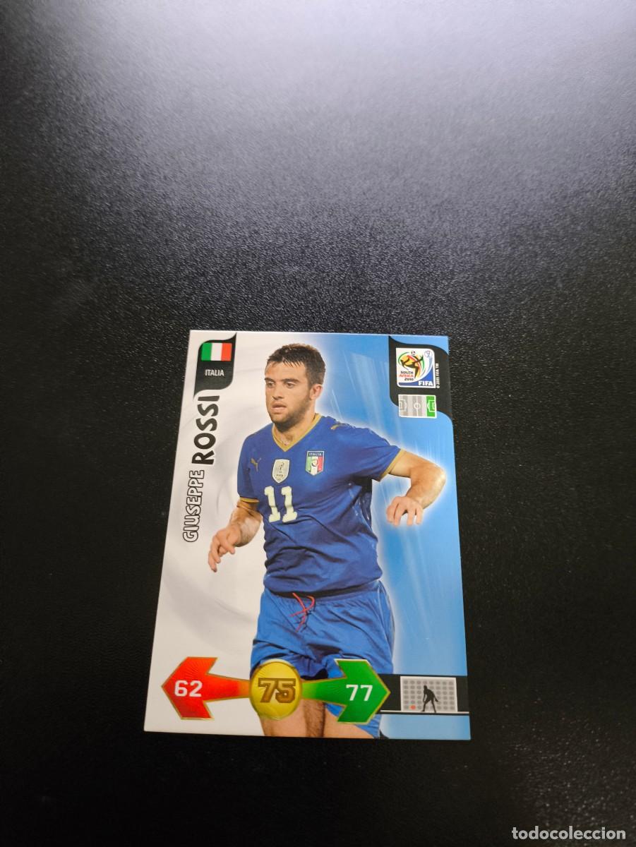 Cromos de F&uacute;tbol: Giuseppe Rossi ITALIA ITALY ADRENALYN XL MUNDIAL SOUTH AFRICA 2010 WORLD CUP PANINI LIGA ESTE