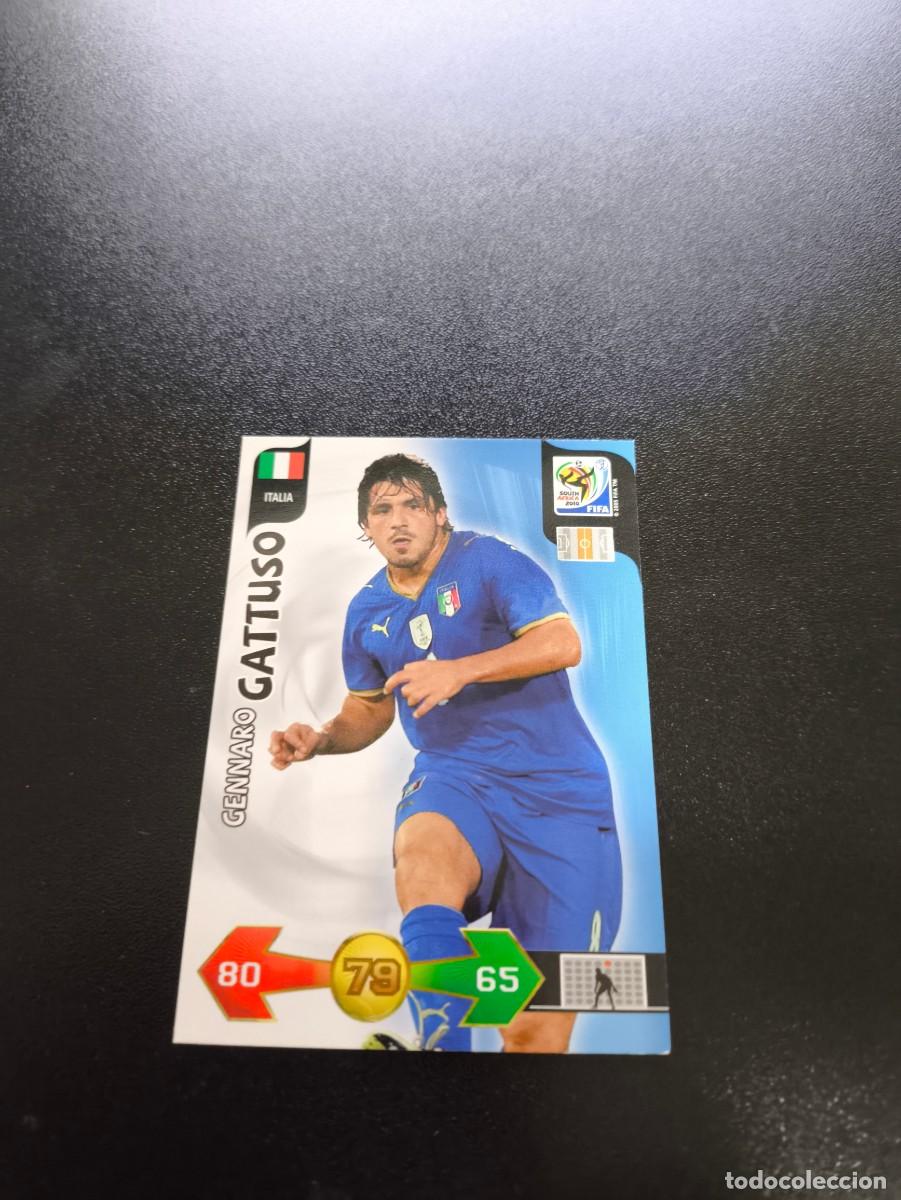 Cromos de Futebol: Gennaro Gattuso ITALY ITALIA ADRENALYN XL MUNDIAL SOUTH AFRICA 2010 WORLD CUP PANINI LIGA ESTE