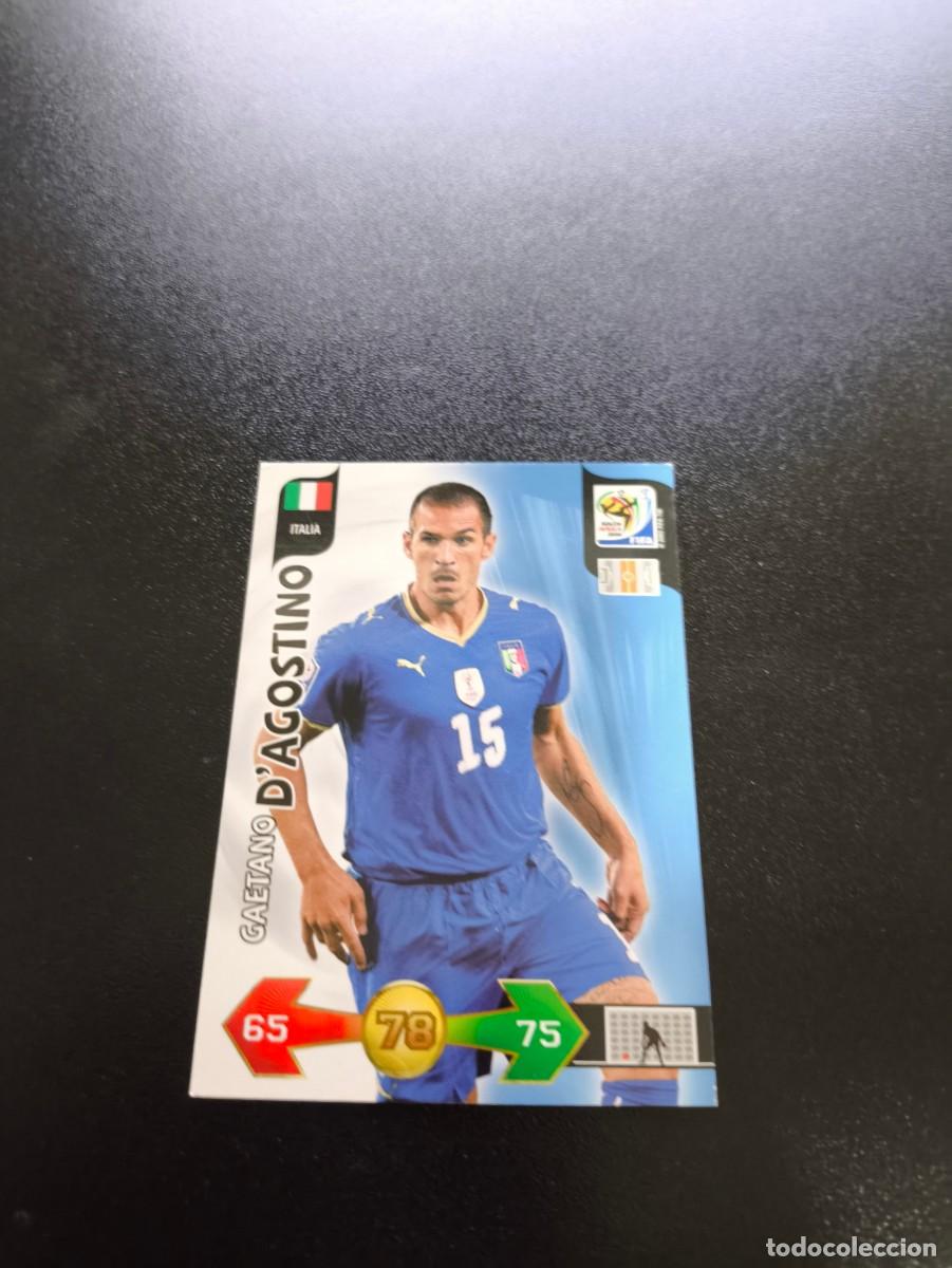 Cromos de Futebol: Gaetano D'Agostino ITALY ITALIA ADRENALYN XL MUNDIAL SOUTH AFRICA 2010 WORLD CUP PANINI LIGA ESTE