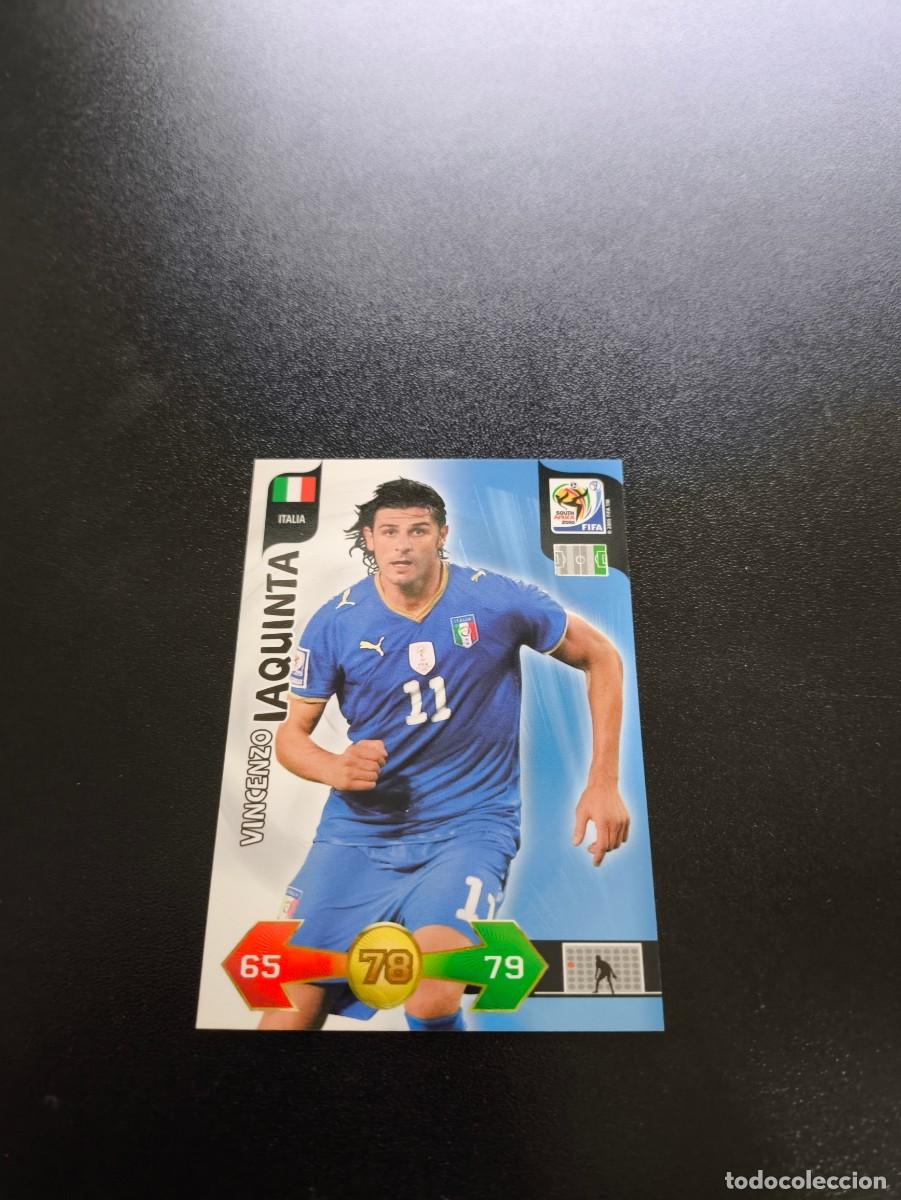 Cromos de Futebol: Vincenzo Iaquinta ITALY ITALIA ADRENALYN XL MUNDIAL SOUTH AFRICA 2010 WORLD CUP PANINI LIGA ESTE