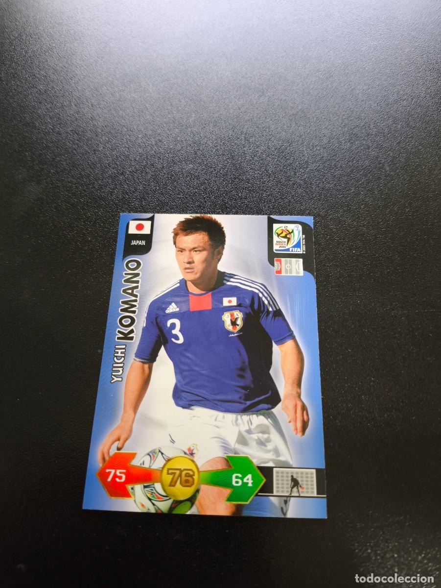 Cromos de Futebol: Yuichi Komano JAPON JAPAN ADRENALYN XL MUNDIAL SOUTH AFRICA 2010 WORLD CUP PANINI LIGA ESTE
