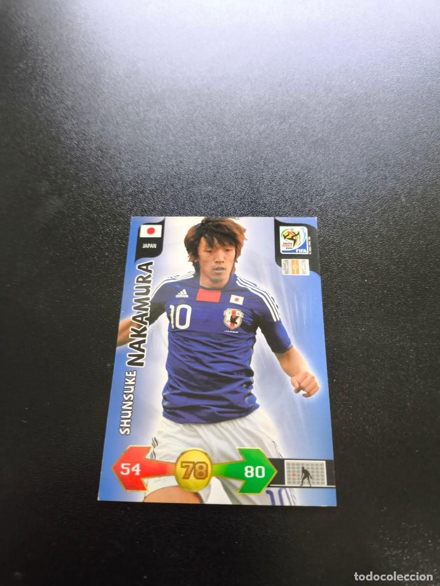 Cromos de Futebol: Shunsuke Nakamura JAPON JAPAN ADRENALYN XL MUNDIAL SOUTH AFRICA 2010 WORLD CUP PANINI LIGA ESTE