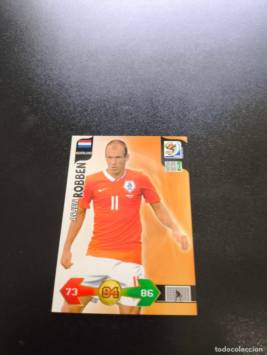 Cromos de F&uacute;tbol: Arjen Robben HOLANDA ADRENALYN XL MUNDIAL SOUTH AFRICA 2010 WORLD CUP PANINI LIGA ESTE