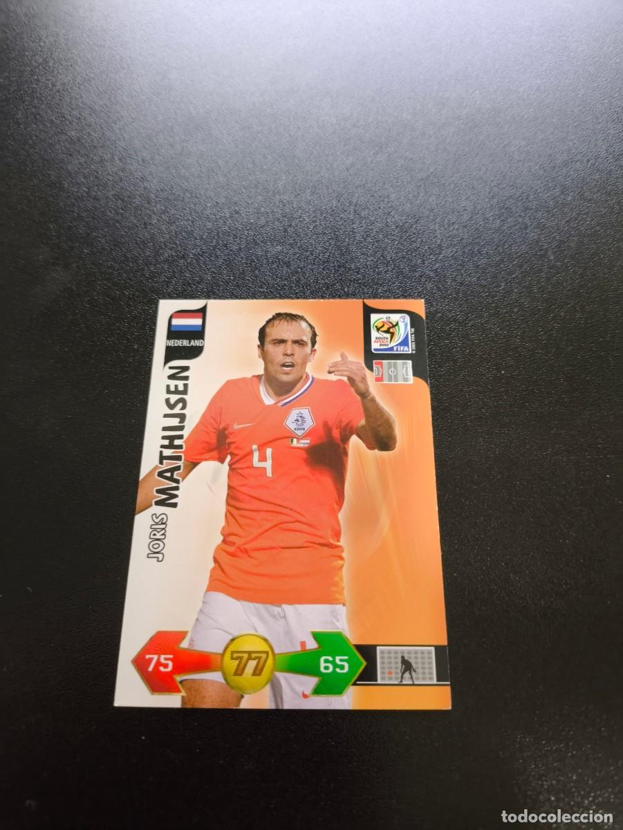 Cromos de F&uacute;tbol: Joris Mathijsen HOLANDA ADRENALYN XL MUNDIAL SOUTH AFRICA 2010 WORLD CUP PANINI LIGA ESTE