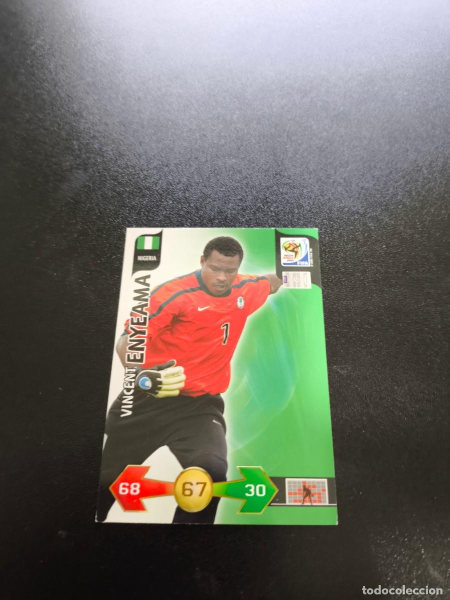 Cromos de F&uacute;tbol: Vincent Enyeama NIGERIA ADRENALYN XL MUNDIAL SOUTH AFRICA 2010 WORLD CUP PANINI LIGA ESTE