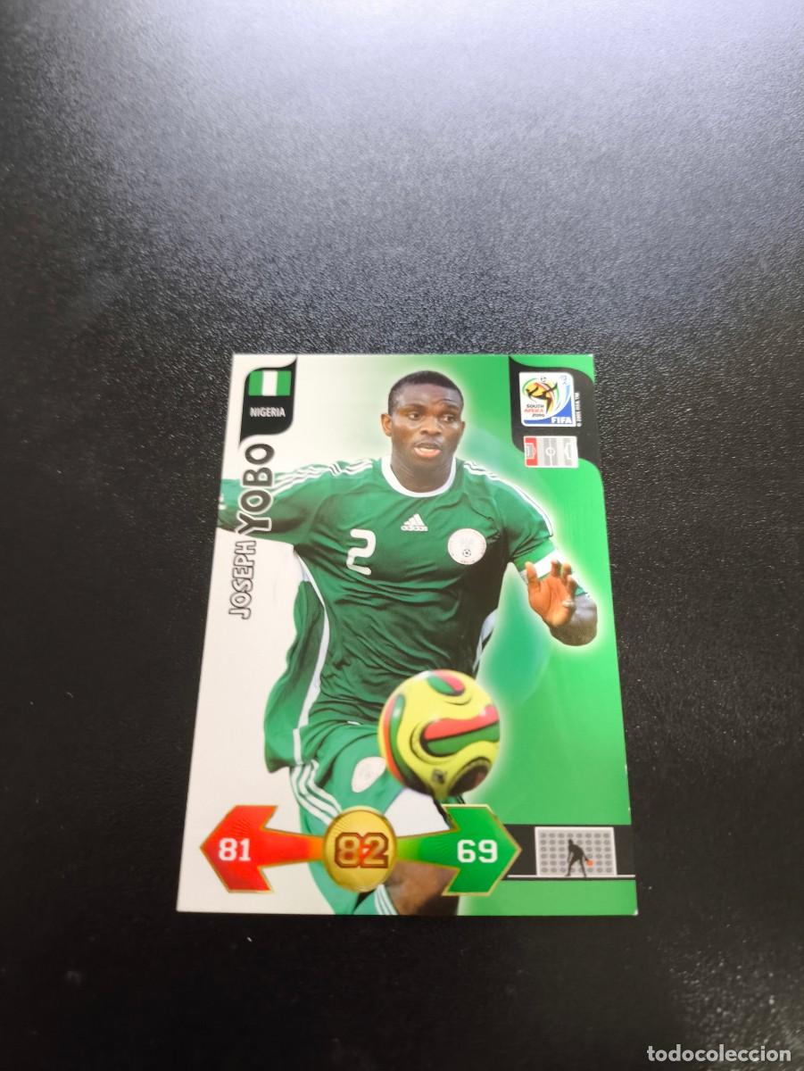 Cromos de F&uacute;tbol: Joseph Yobo NIGERIA ADRENALYN XL MUNDIAL SOUTH AFRICA 2010 WORLD CUP PANINI LIGA ESTE
