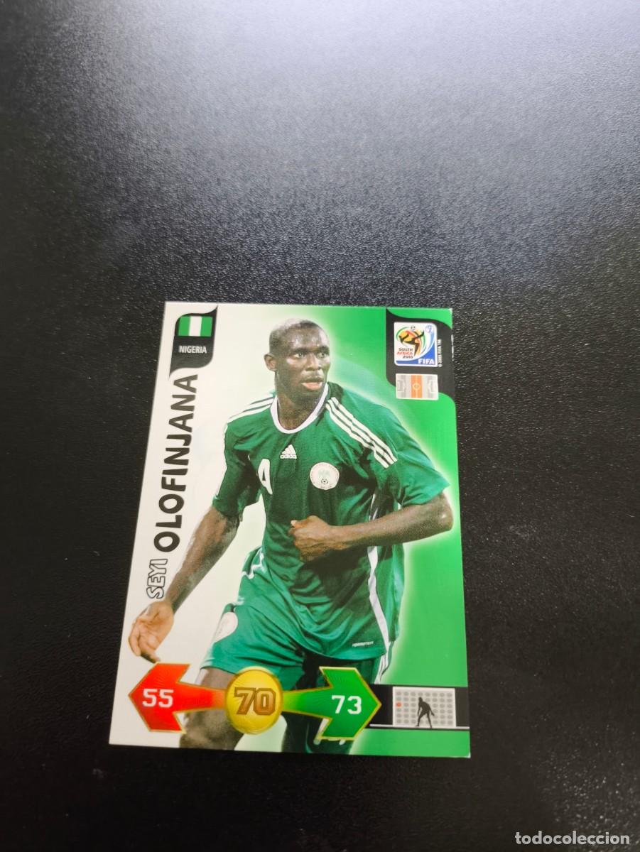Cromos de F&uacute;tbol: Seyi Olofinjana NIGERIA ADRENALYN XL MUNDIAL SOUTH AFRICA 2010 WORLD CUP PANINI LIGA ESTE
