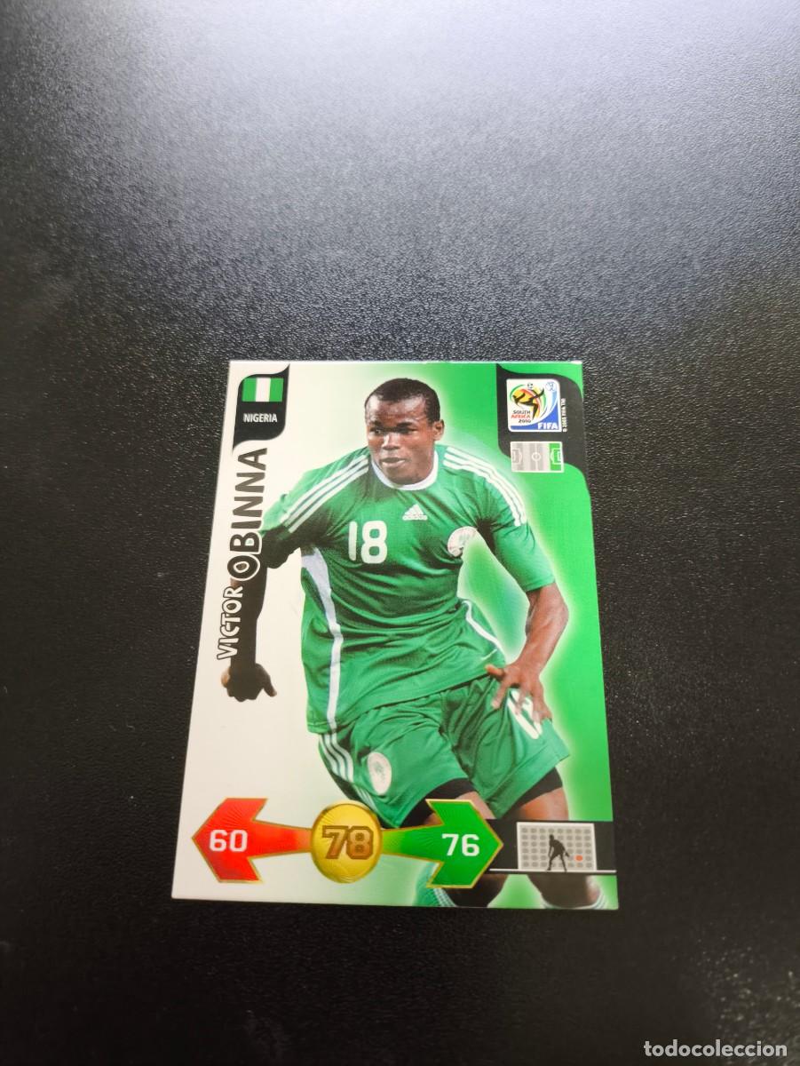 Cromos de F&uacute;tbol: Victor Obinna NIGERIA ADRENALYN XL MUNDIAL SOUTH AFRICA 2010 WORLD CUP PANINI LIGA ESTE
