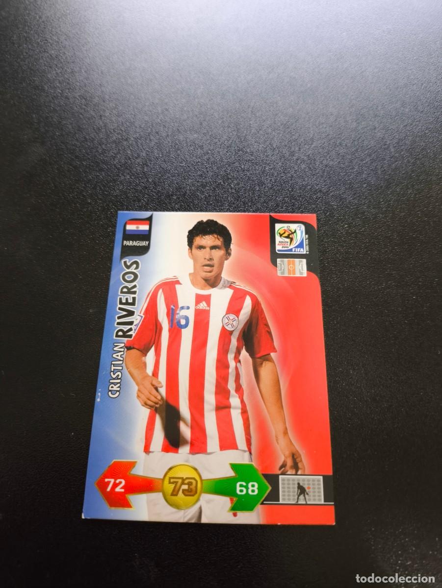 Cromos de F&uacute;tbol: Cristian Riveros PARAGUAY ADRENALYN XL MUNDIAL SOUTH AFRICA 2010 WORLD CUP PANINI LIGA ESTE