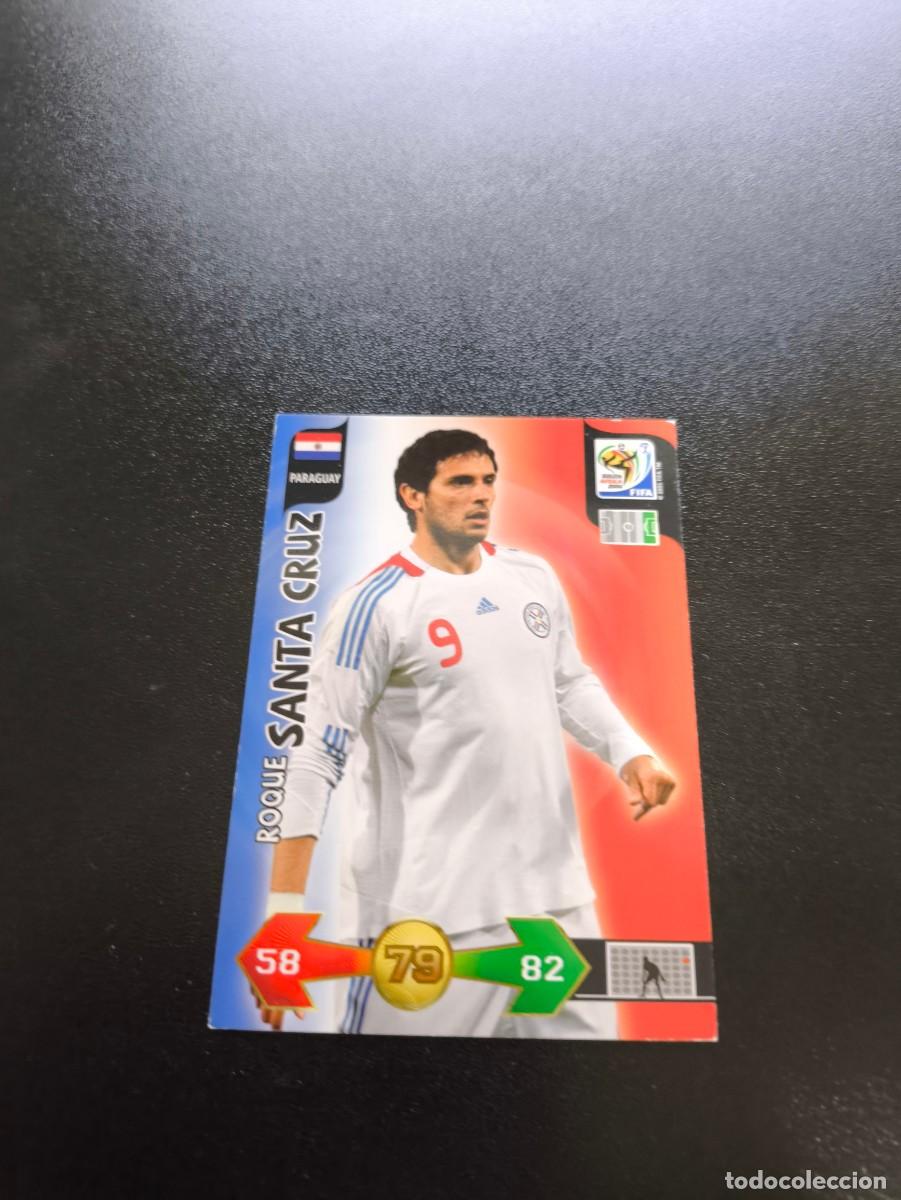 Cromos de F&uacute;tbol: Roque Santa Cruz PARAGUAY ADRENALYN XL MUNDIAL SOUTH AFRICA 2010 WORLD CUP PANINI LIGA ESTE