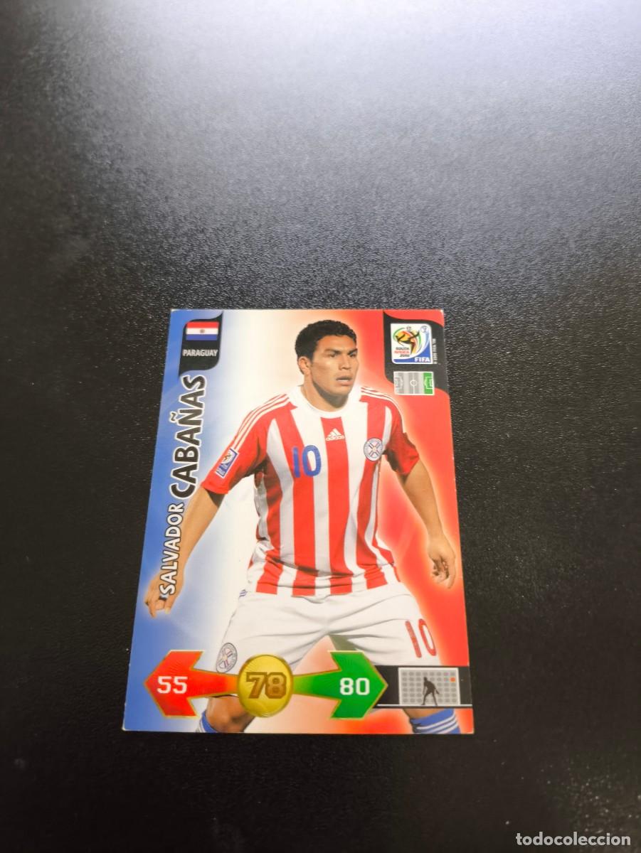 Cromos de F&uacute;tbol: Salvador Caba&ntilde;as UK VERSION PARAGUAY ADRENALYN XL MUNDIAL SOUTH AFRICA 2010 WORLD CUP PANINI LIGA