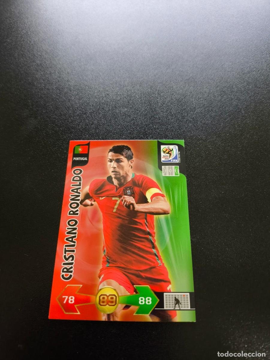 Cromos de F&uacute;tbol: Cristiano Ronaldo REAL MADRID PORTUGAL ADRENALYN XL MUNDIAL SOUTH AFRICA 2010 WORLD CUP PANINI LIGA