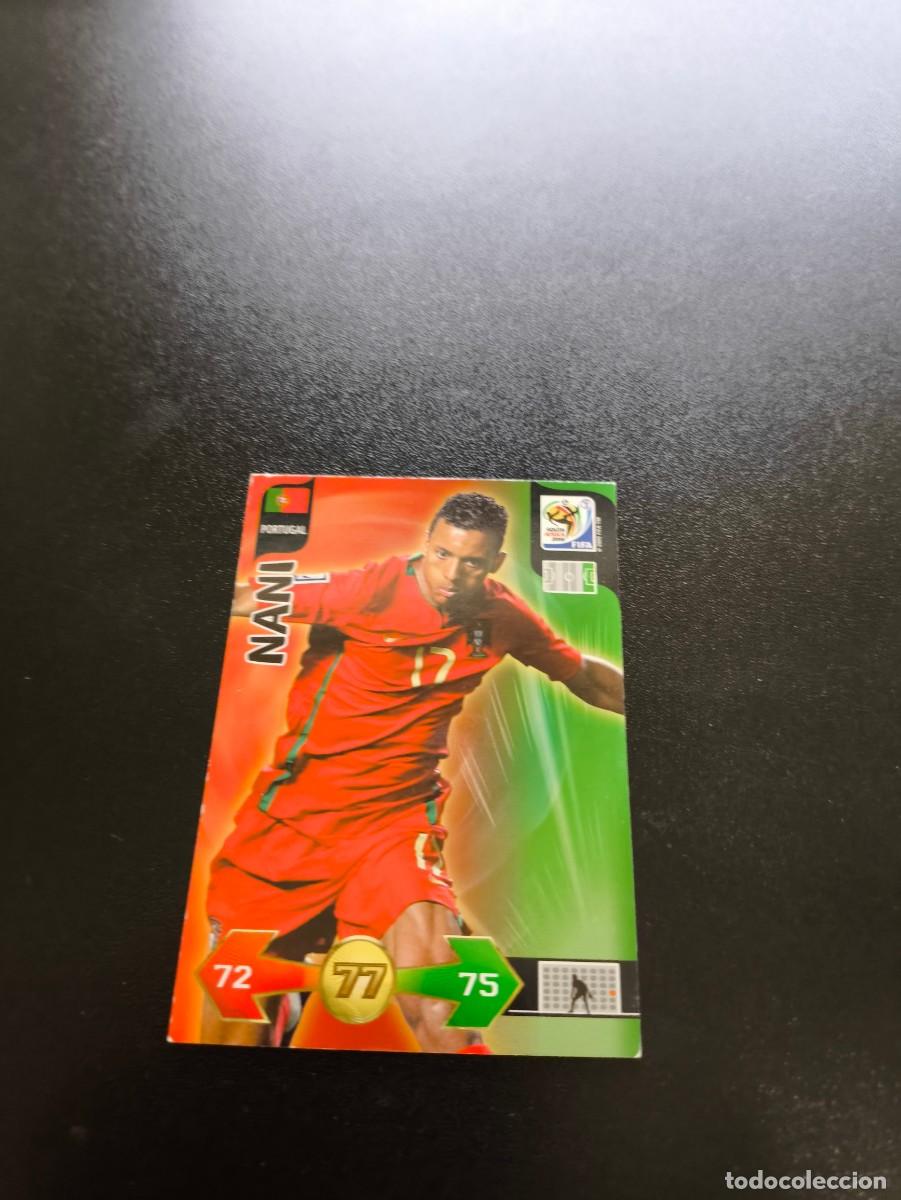 Cromos de F&uacute;tbol: Nani PORTUGAL ADRENALYN XL MUNDIAL SOUTH AFRICA 2010 WORLD CUP PANINI LIGA