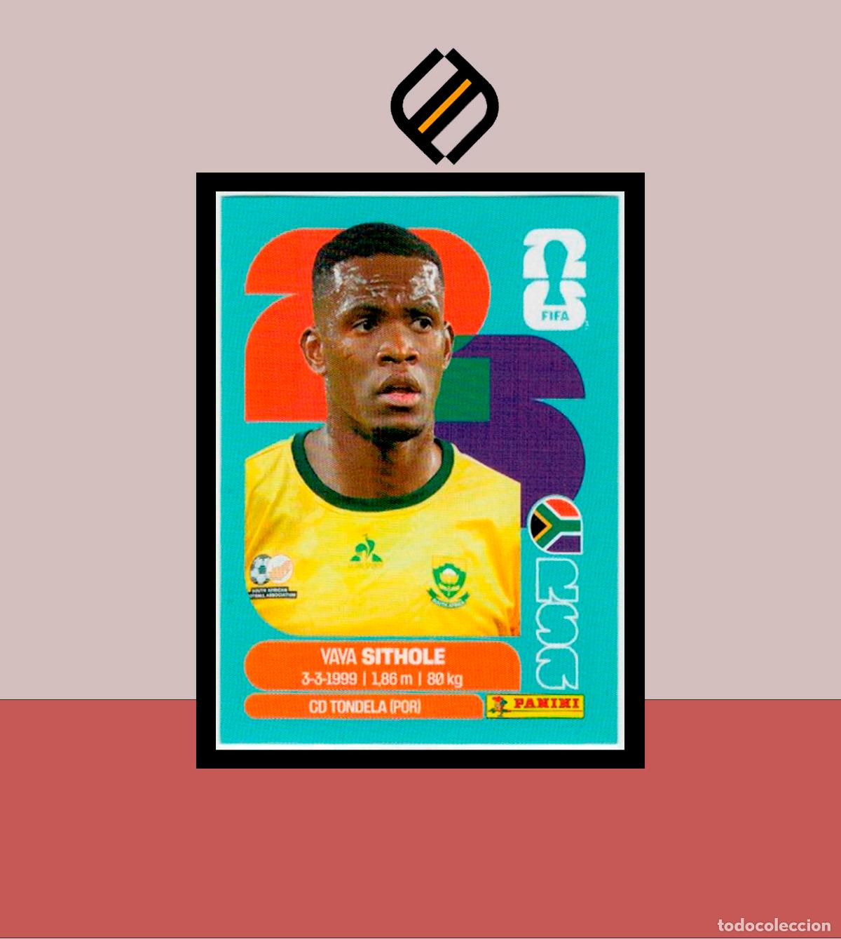 Cromos de F&uacute;tbol: PANINI FIFA CLUB WORLD CUP 2026 26 RSA 15 YAYA SITHOLE SUDAFRICA STICKER MUNDIAL MEX CAN USA