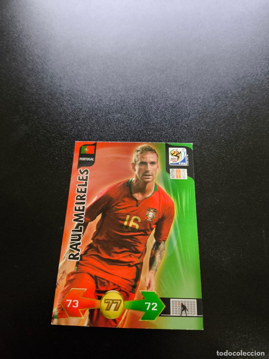 Cromos de F&uacute;tbol: Raul Meireles PORTUGAL ADRENALYN XL MUNDIAL SOUTH AFRICA 2010 WORLD CUP PANINI LIGA