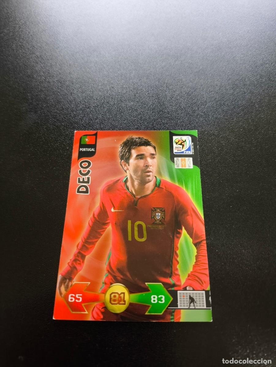 Cromos de F&uacute;tbol: Deco BARCELONA PORTUGAL ADRENALYN XL MUNDIAL SOUTH AFRICA 2010 WORLD CUP PANINI LIGA