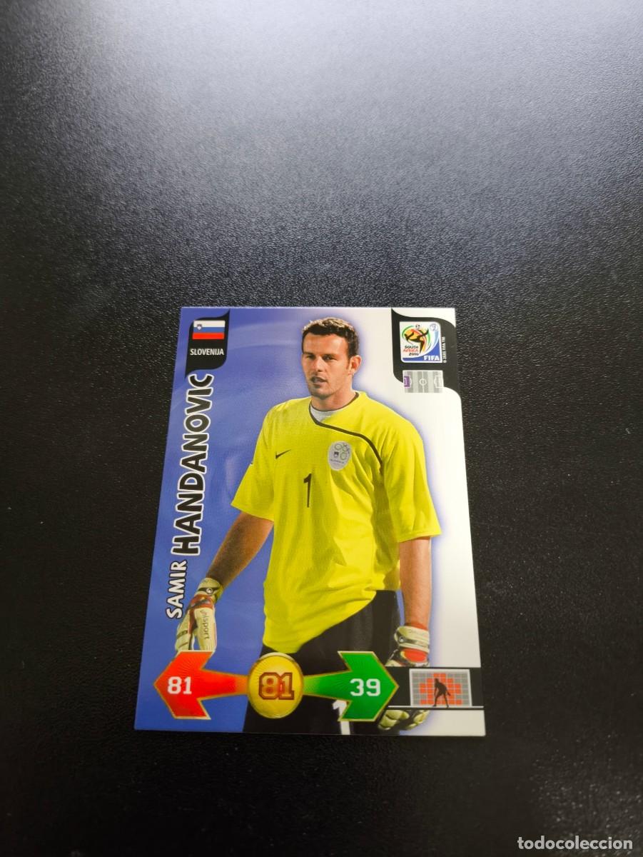 Cromos de F&uacute;tbol: Samir Handanovic ESLOVENIA ADRENALYN XL MUNDIAL SOUTH AFRICA 2010 WORLD CUP PANINI LIGA