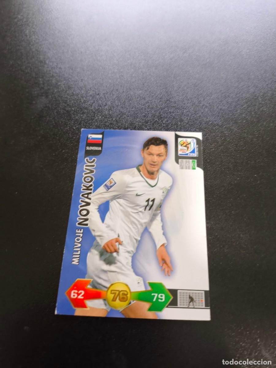 Cromos de F&uacute;tbol: Milivoje Novakovic ESLOVENIA ADRENALYN XL MUNDIAL SOUTH AFRICA 2010 WORLD CUP PANINI LIGA