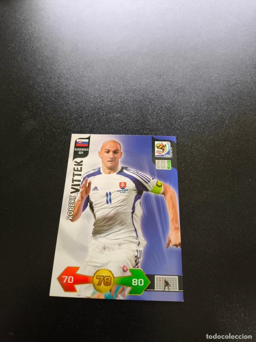 Cromos de F&uacute;tbol: Robert Vittek ESLOVAQUIA ADRENALYN XL MUNDIAL SOUTH AFRICA 2010 WORLD CUP PANINI LIGA