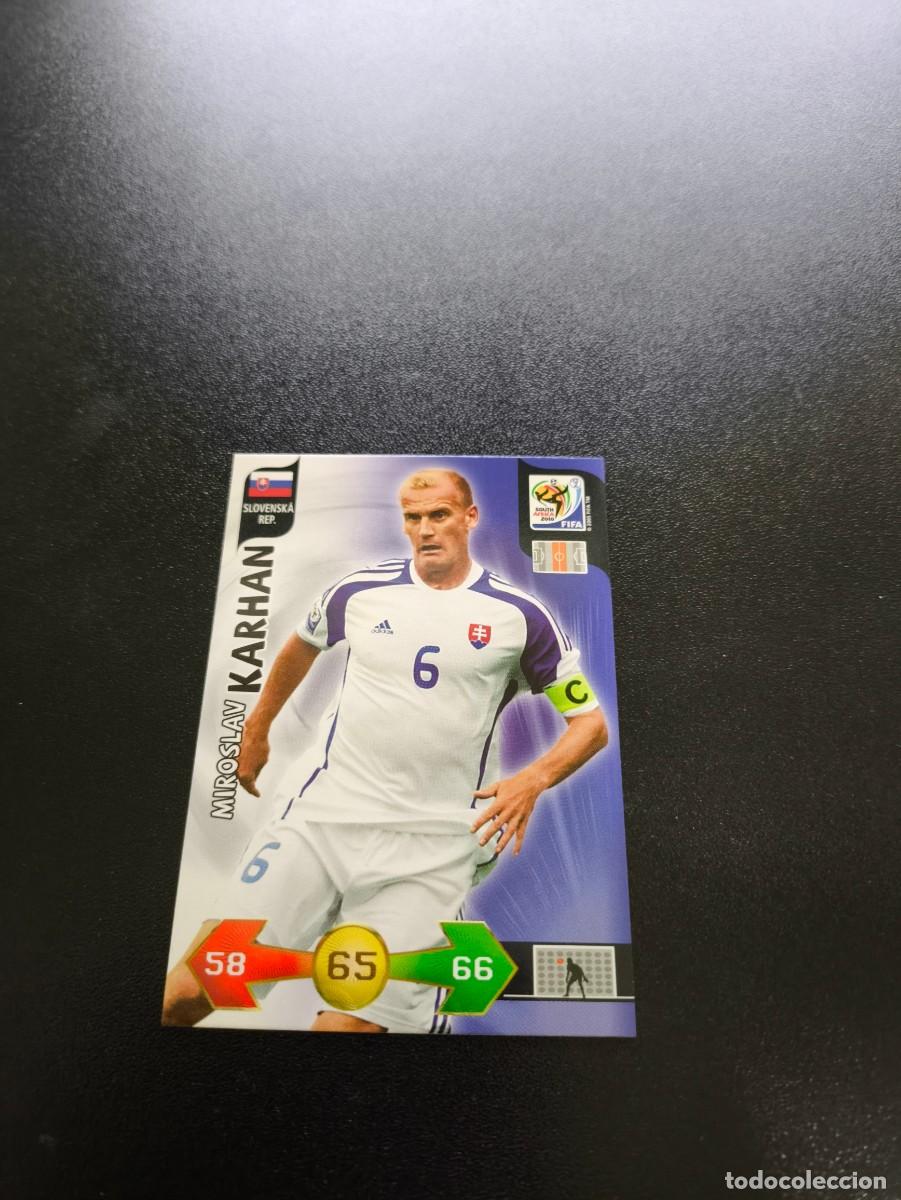 Cromos de F&uacute;tbol: Miroslav Karhan ESLOVAQUIA ADRENALYN XL MUNDIAL SOUTH AFRICA 2010 WORLD CUP PANINI LIGA