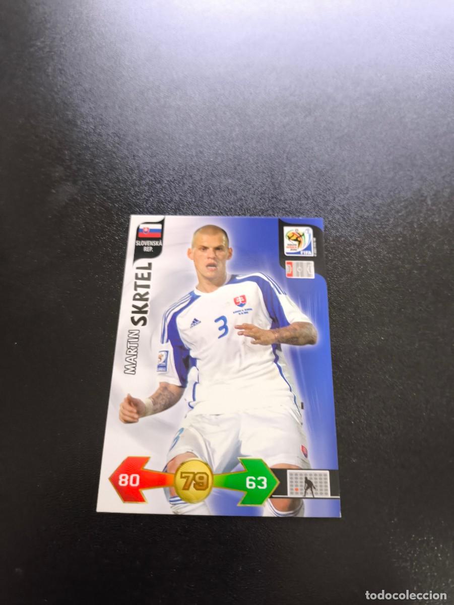 Cromos de F&uacute;tbol: Martin Skrtel ESLOVAQUIA ADRENALYN XL MUNDIAL SOUTH AFRICA 2010 WORLD CUP PANINI LIGA