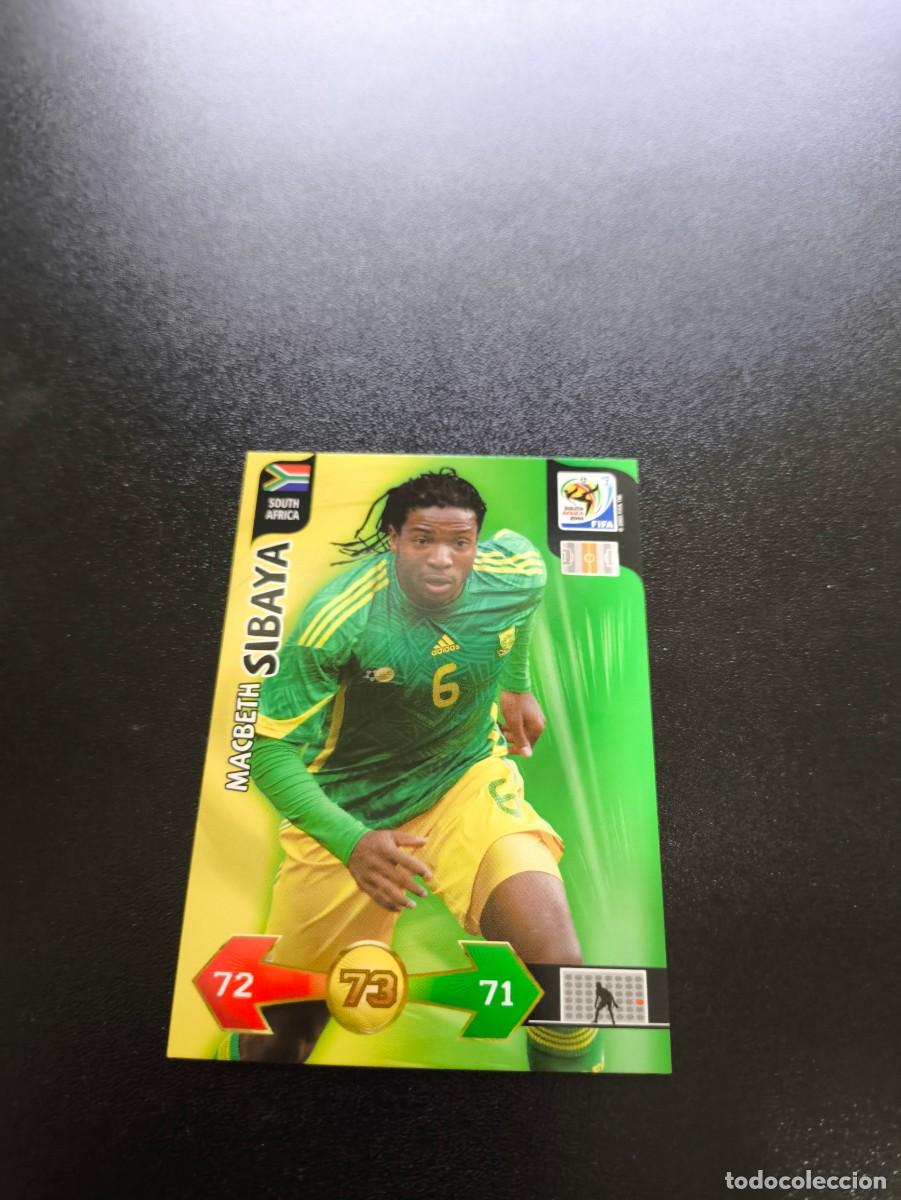 Cromos de F&uacute;tbol: Macbeth Sibaya SUDAFRICA ADRENALYN XL MUNDIAL SOUTH AFRICA 2010 WORLD CUP PANINI LIGA