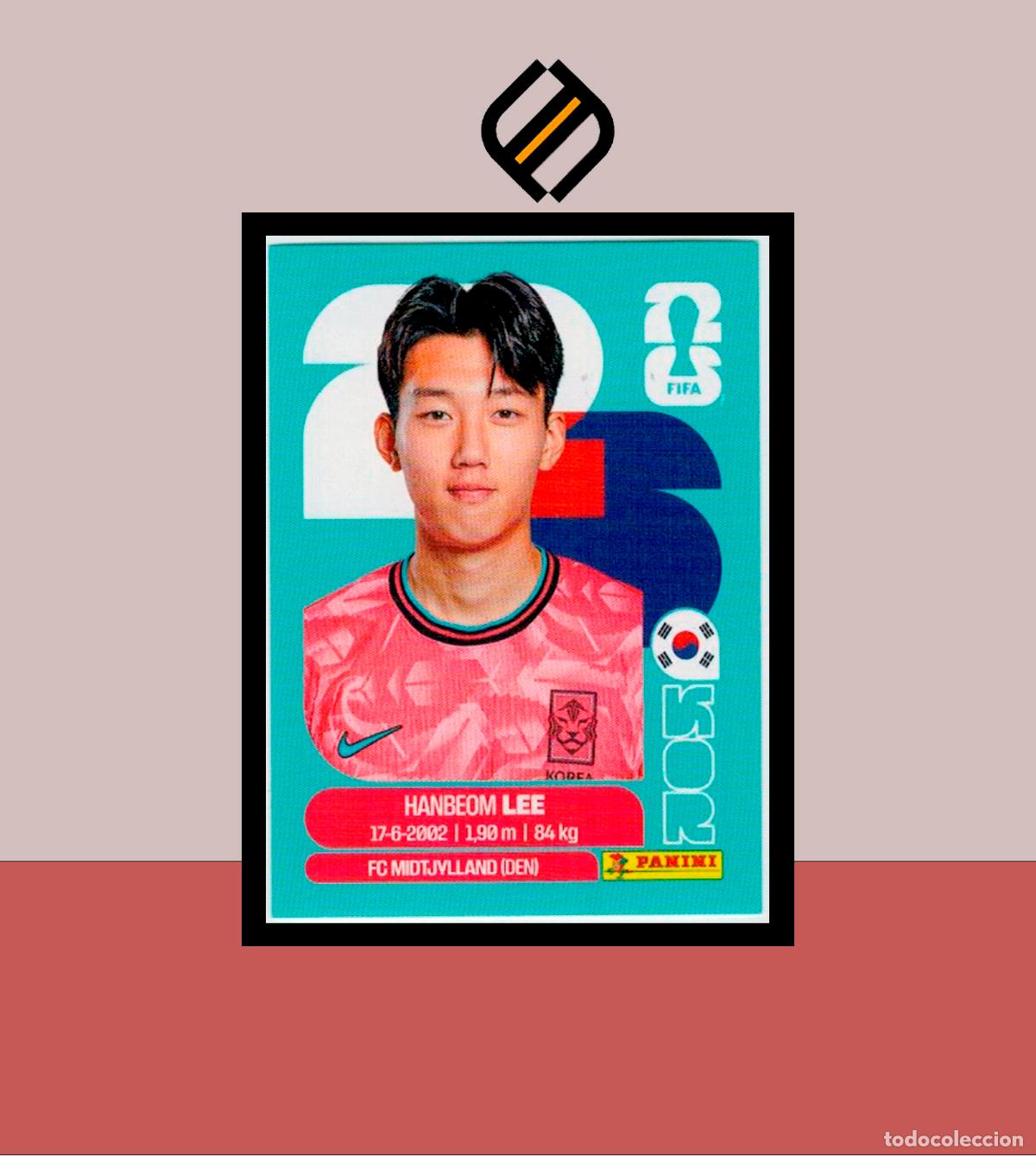 Cromos de F&uacute;tbol: PANINI FIFA CLUB WORLD CUP 2026 26 KOR 7 HANBEOM LEE KOREA SUR STICKER MUNDIAL MEX CAN USA