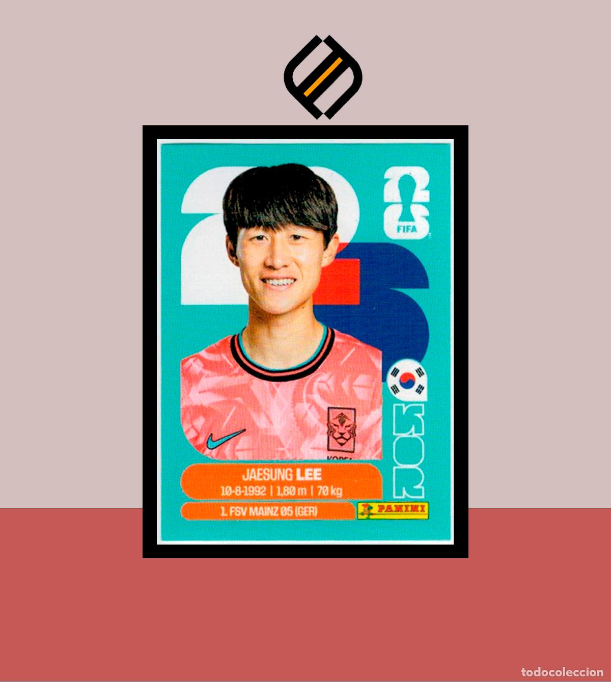 Cromos de F&uacute;tbol: PANINI FIFA CLUB WORLD CUP 2026 26 KOR 10 JAESUNG LEE KOREA SUR STICKER MUNDIAL MEX CAN USA