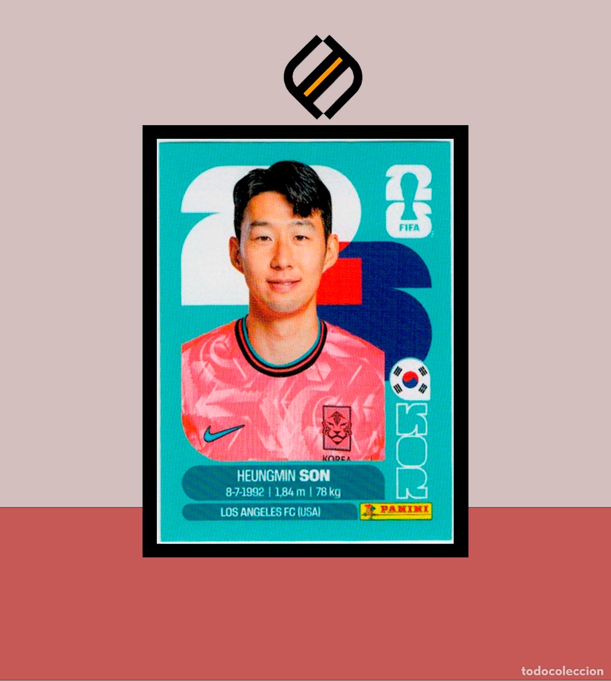 Cromos de F&uacute;tbol: PANINI FIFA CLUB WORLD CUP 2026 26 KOR 18 HEUNGMIN SON KOREA SUR STICKER MUNDIAL MEX CAN USA