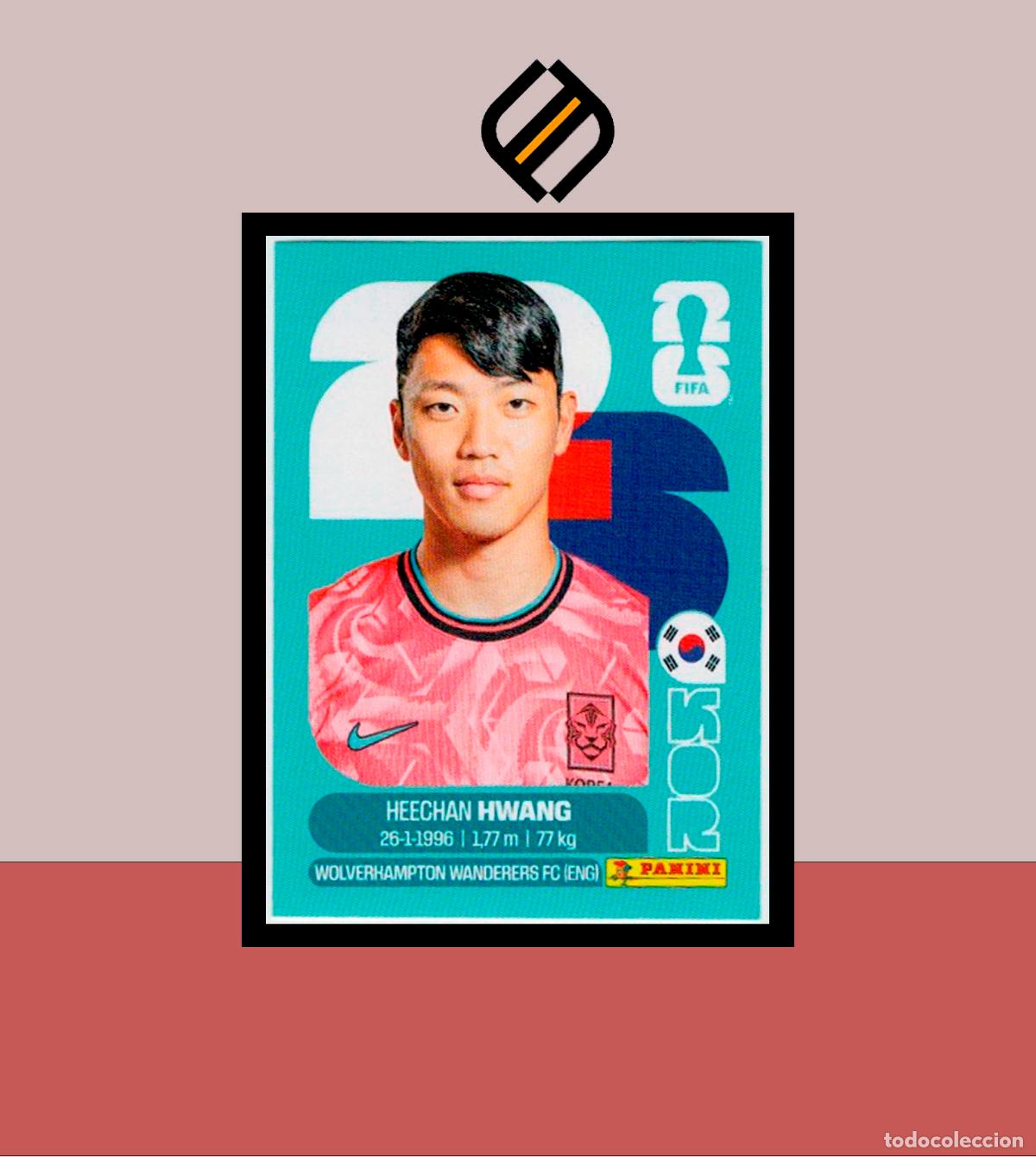 Cromos de F&uacute;tbol: PANINI FIFA CLUB WORLD CUP 2026 26 KOR 19 HEECHAN HWANG KOREA SUR STICKER MUNDIAL MEX CAN USA