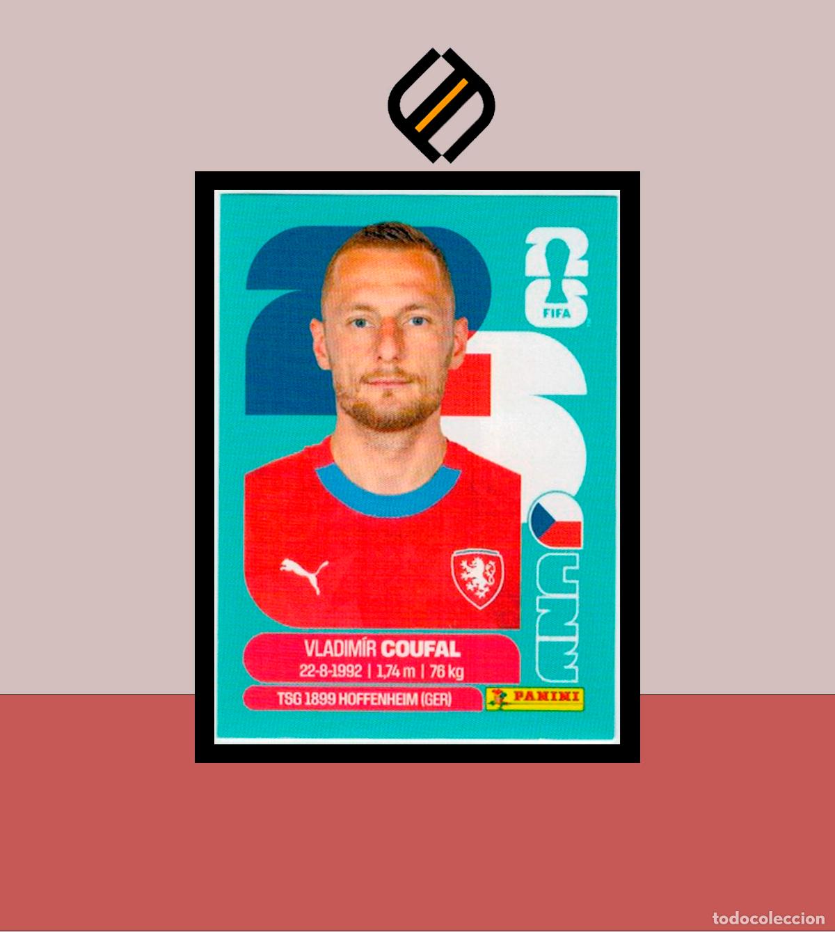 Cromos de F&uacute;tbol: PANINI FIFA CLUB WORLD CUP 2026 26 CZE 5 VLADIM&Iacute;R COUFAL REPUBLICA CHECA STICKER MUNDIAL MEX CAN USA