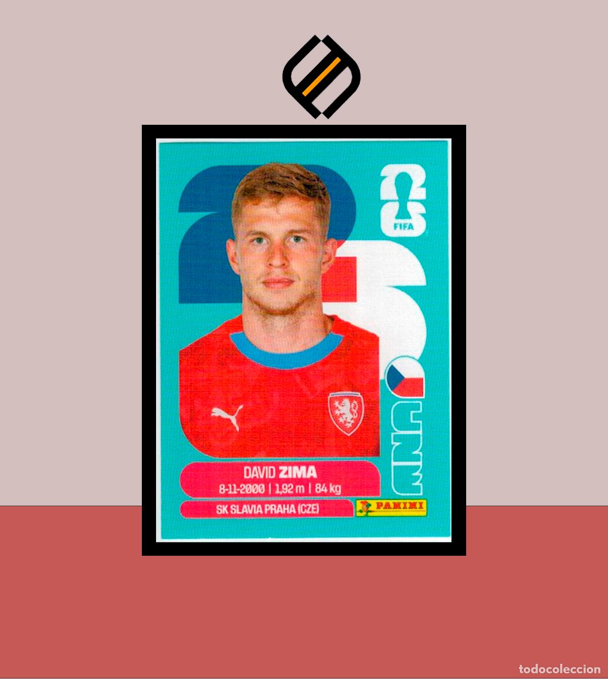 Cromos de F&uacute;tbol: PANINI FIFA CLUB WORLD CUP 2026 26 CZE 8 DAVID ZIMA REPUBLICA CHECA STICKER MUNDIAL MEX CAN USA