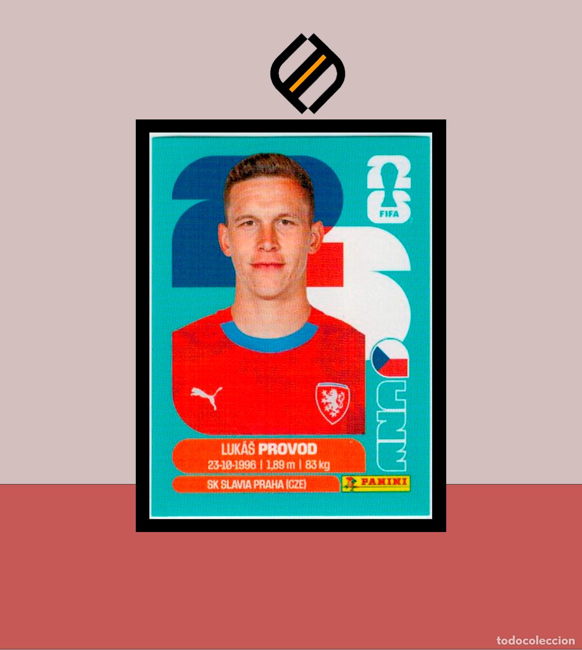 Cromos de F&uacute;tbol: PANINI FIFA CLUB WORLD CUP 2026 26 CZE 10 LUK&Aacute;S PROVOD REPUBLICA CHECA STICKER MUNDIAL MEX CAN USA