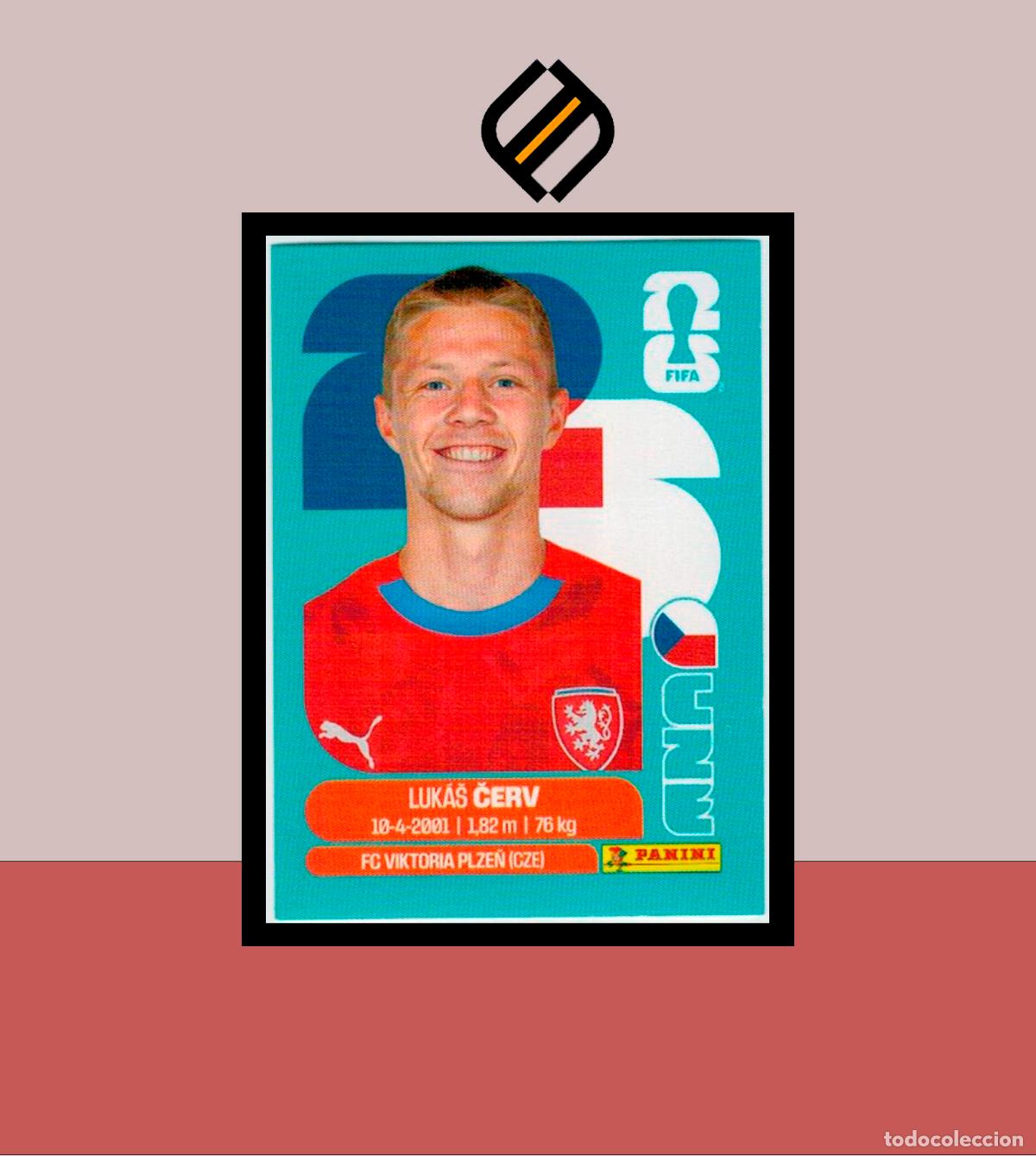 Cromos de F&uacute;tbol: PANINI FIFA CLUB WORLD CUP 2026 26 CZE 11 LUK&Aacute;S CERV REPUBLICA CHECA STICKER MUNDIAL MEX CAN USA