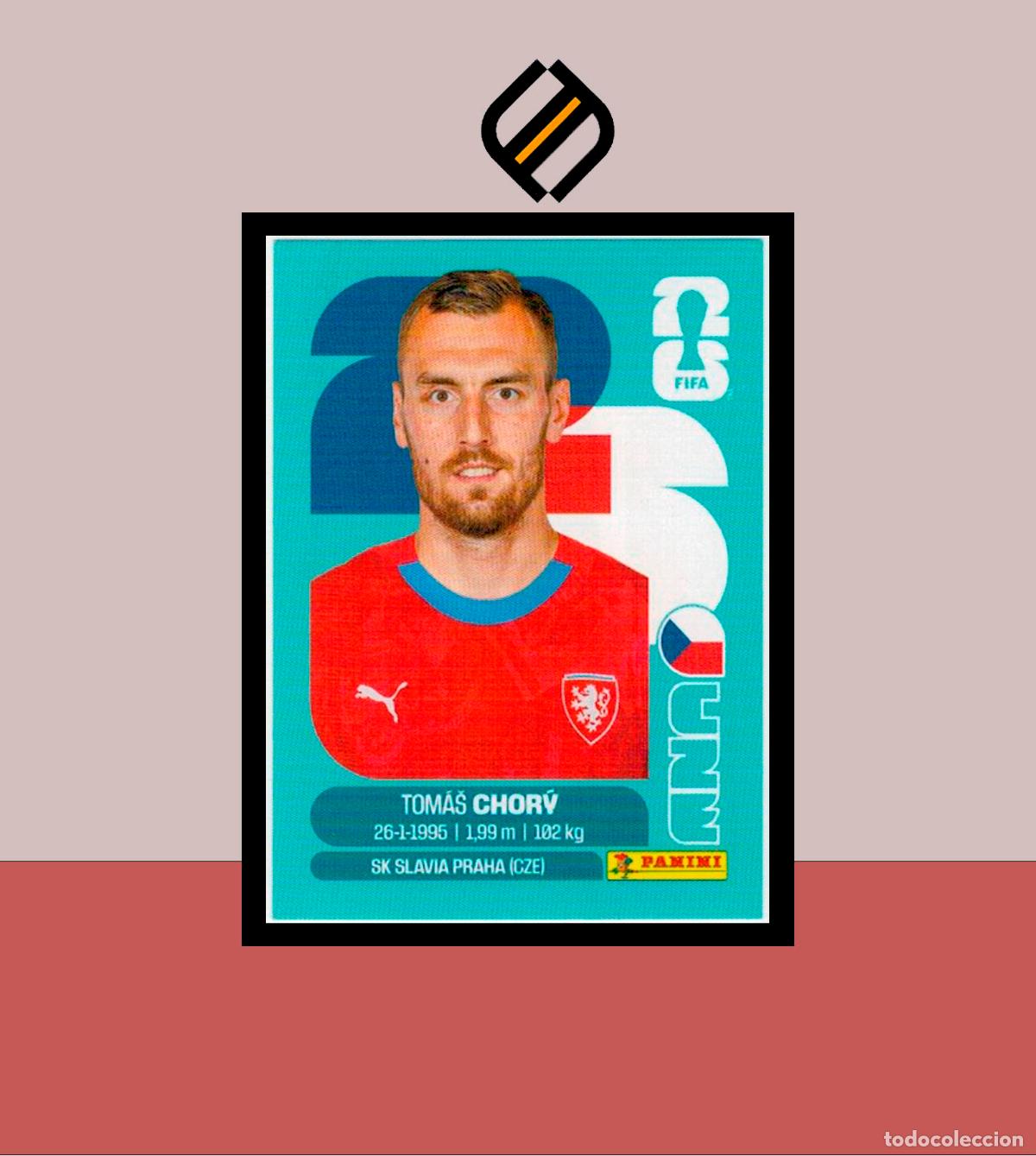 Cromos de F&uacute;tbol: PANINI FIFA CLUB WORLD CUP 2026 26 CZE 17 TOM&Aacute;S CHOR&Yacute; REPUBLICA CHECA STICKER MUNDIAL MEX CAN USA