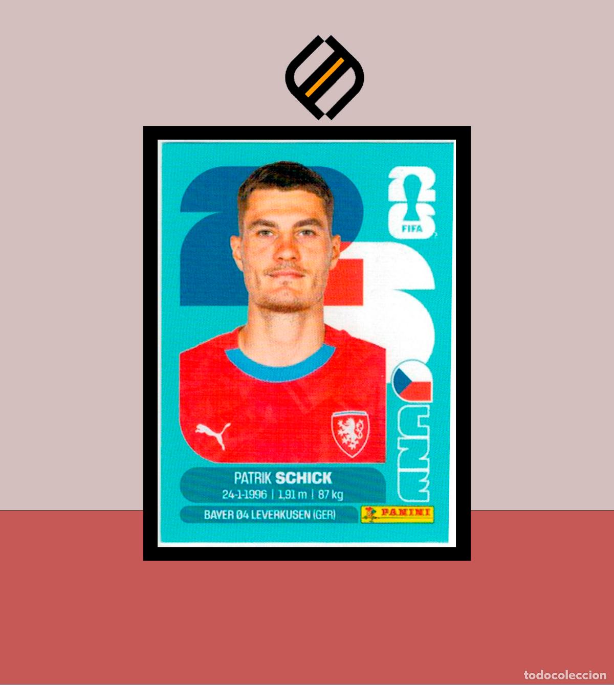 Cromos de F&uacute;tbol: PANINI FIFA CLUB WORLD CUP 2026 26 CZE 20 PATRIK SCHICK REPUBLICA CHECA STICKER MUNDIAL MEX CAN USA