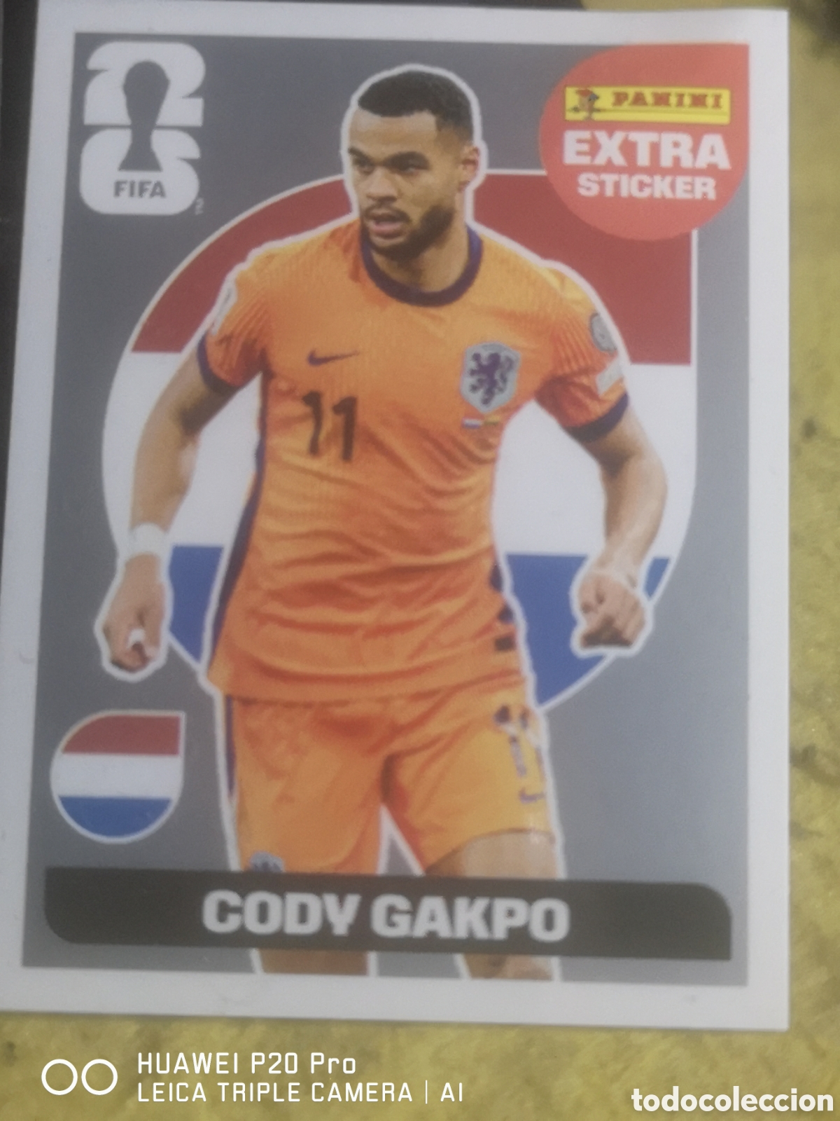 Cromos de F&uacute;tbol: EXTRA STICKER CODY GAKPO FIFA WORLD CUP MUNDIAL 2026
