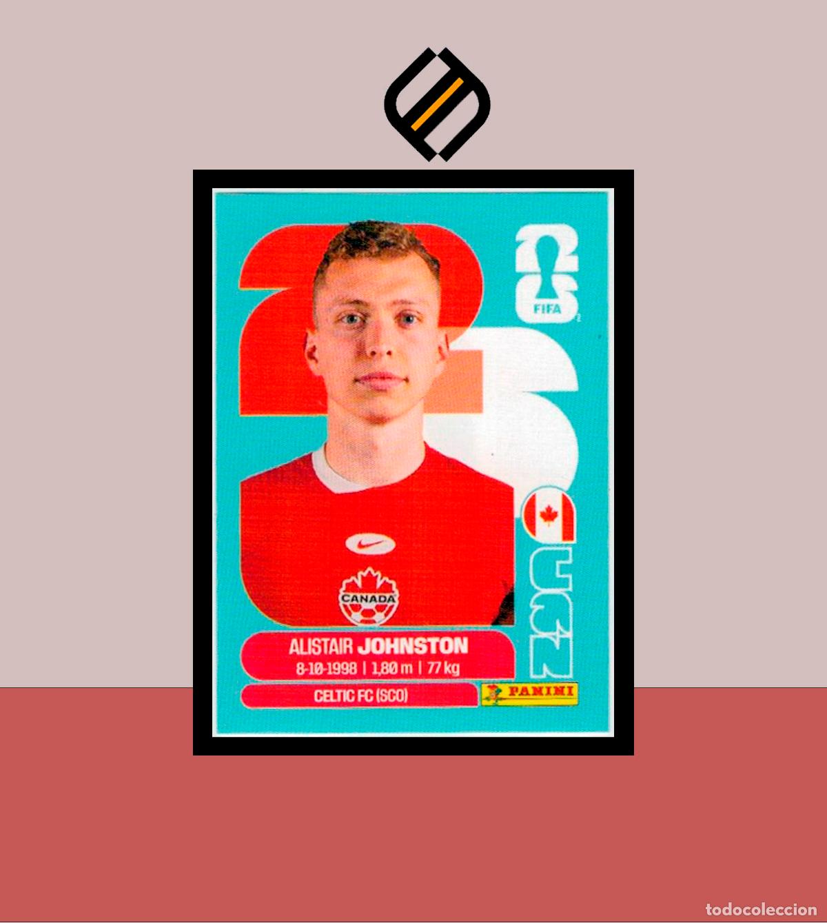 Cromos de F&uacute;tbol: PANINI FIFA CLUB WORLD CUP 2026 26 CAN 4 ALISTAIR JOHNSTON CANAD&Aacute; STICKER MUNDIAL MEX CAN USA LIGA