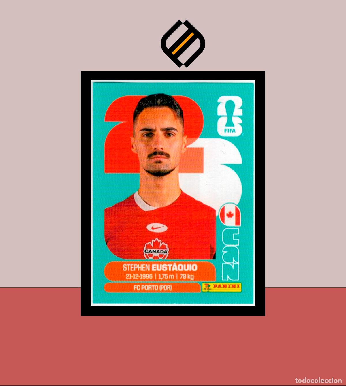 Cromos de F&uacute;tbol: PANINI FIFA CLUB WORLD CUP 2026 26 CAN 10 STEPHEN EUST&Aacute;QUIO CANAD&Aacute; STICKER MUNDIAL MEX CAN USA LIGA