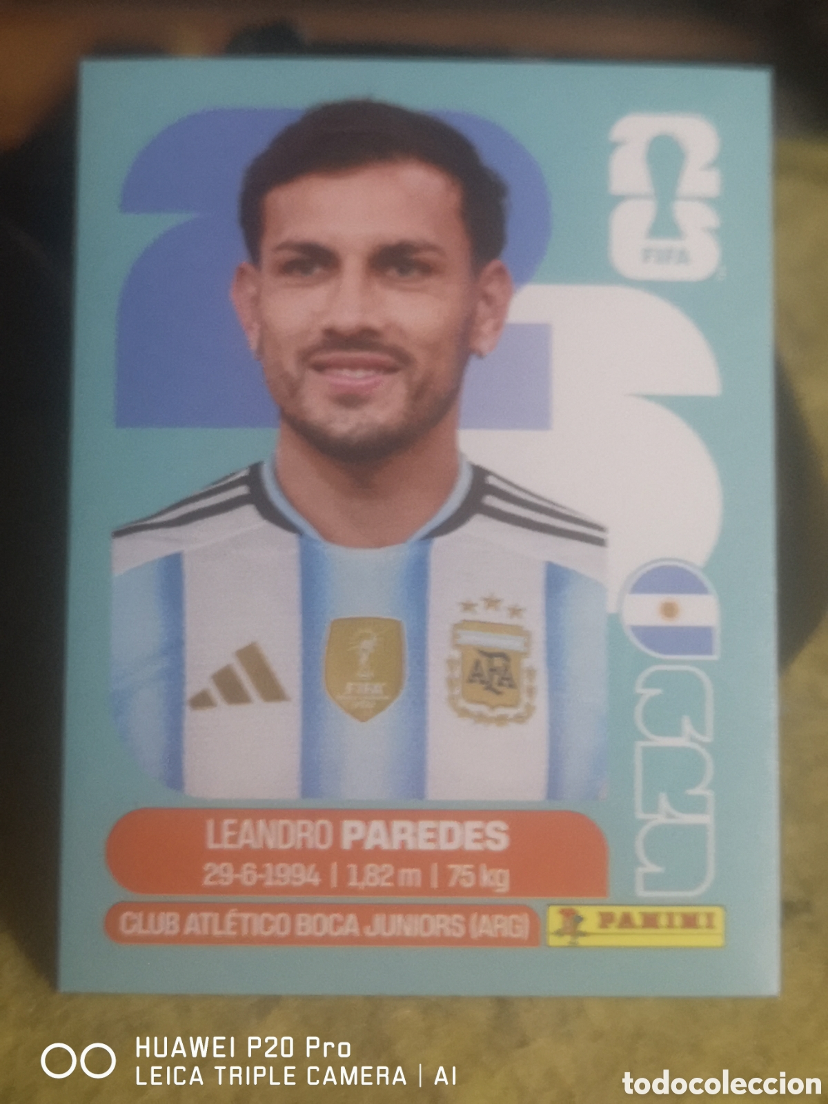 Cromos de F&uacute;tbol: FIFA WORLD CUP MUNDIAL 2026 LEANDRO PAREDES - ARG 12