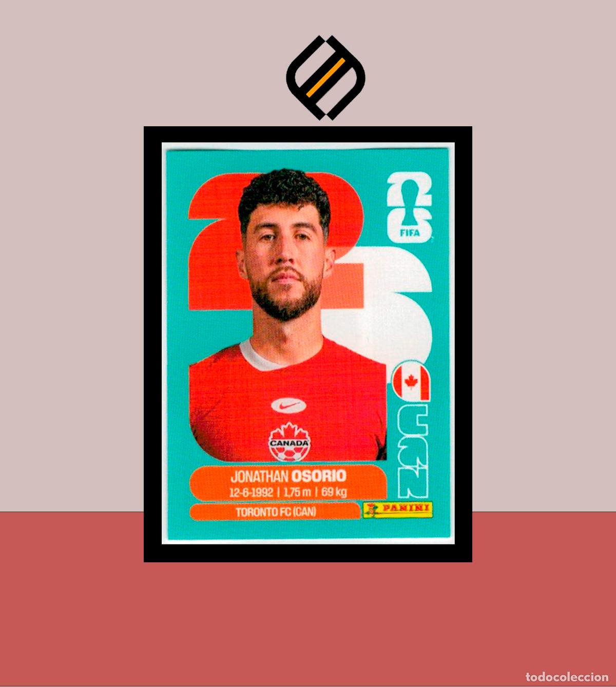 Cromos de F&uacute;tbol: PANINI FIFA CLUB WORLD CUP 2026 26 CAN 12 JONATHAN OSORIO CANAD&Aacute; STICKER MUNDIAL MEX CAN USA LIGA
