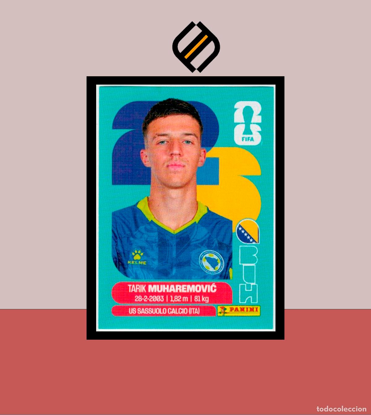Cromos de F&uacute;tbol: PANINI FIFA CLUB WORLD CUP 2026 26 BIH 5 TARIK MUHAREMOVIC BOSNIA STICKER MUNDIAL MEX CAN USA LIGA