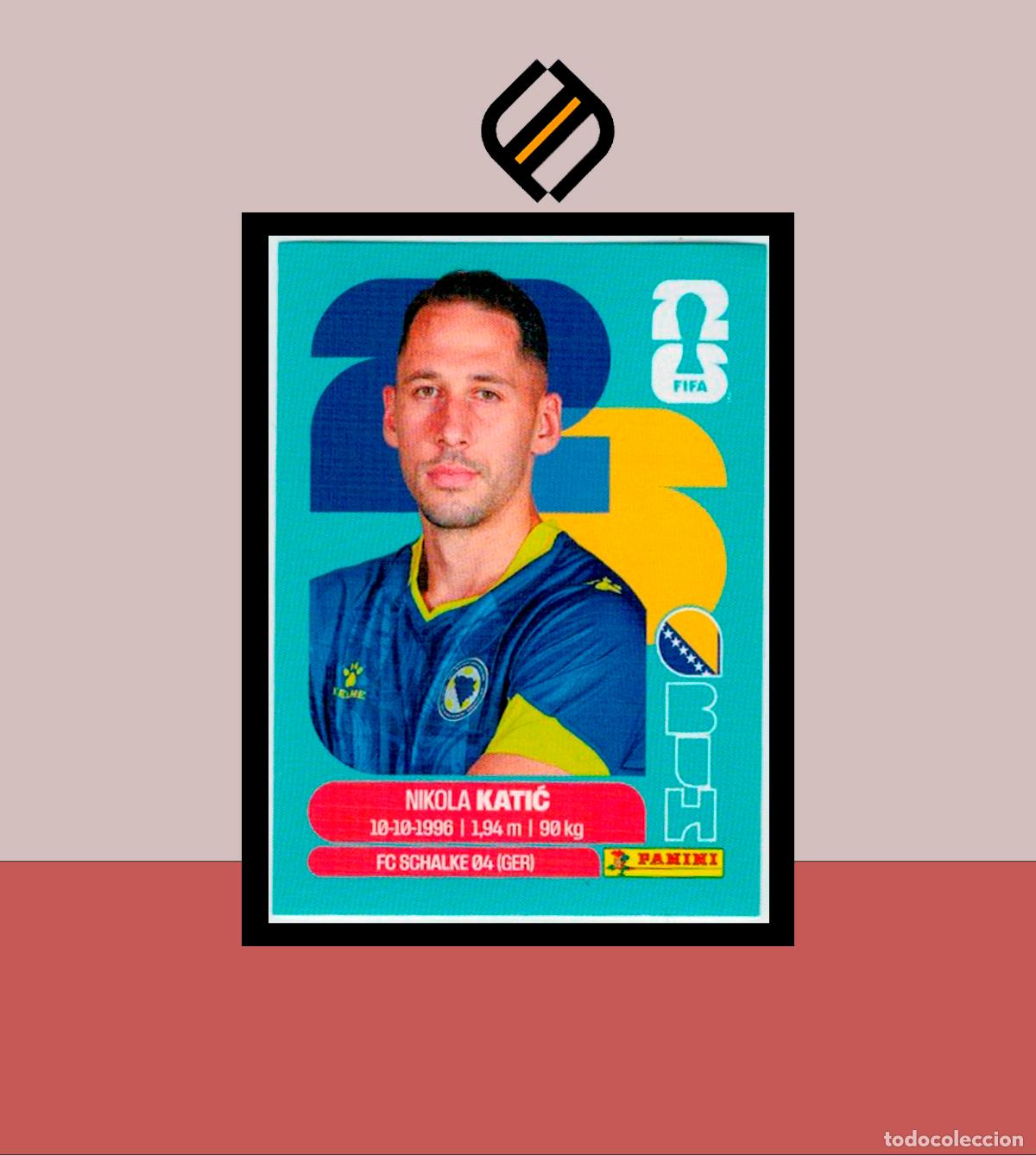 Cromos de F&uacute;tbol: PANINI FIFA CLUB WORLD CUP 2026 26 BIH 7 NIKOLA KALIC BOSNIA STICKER MUNDIAL MEX CAN USA LIGA