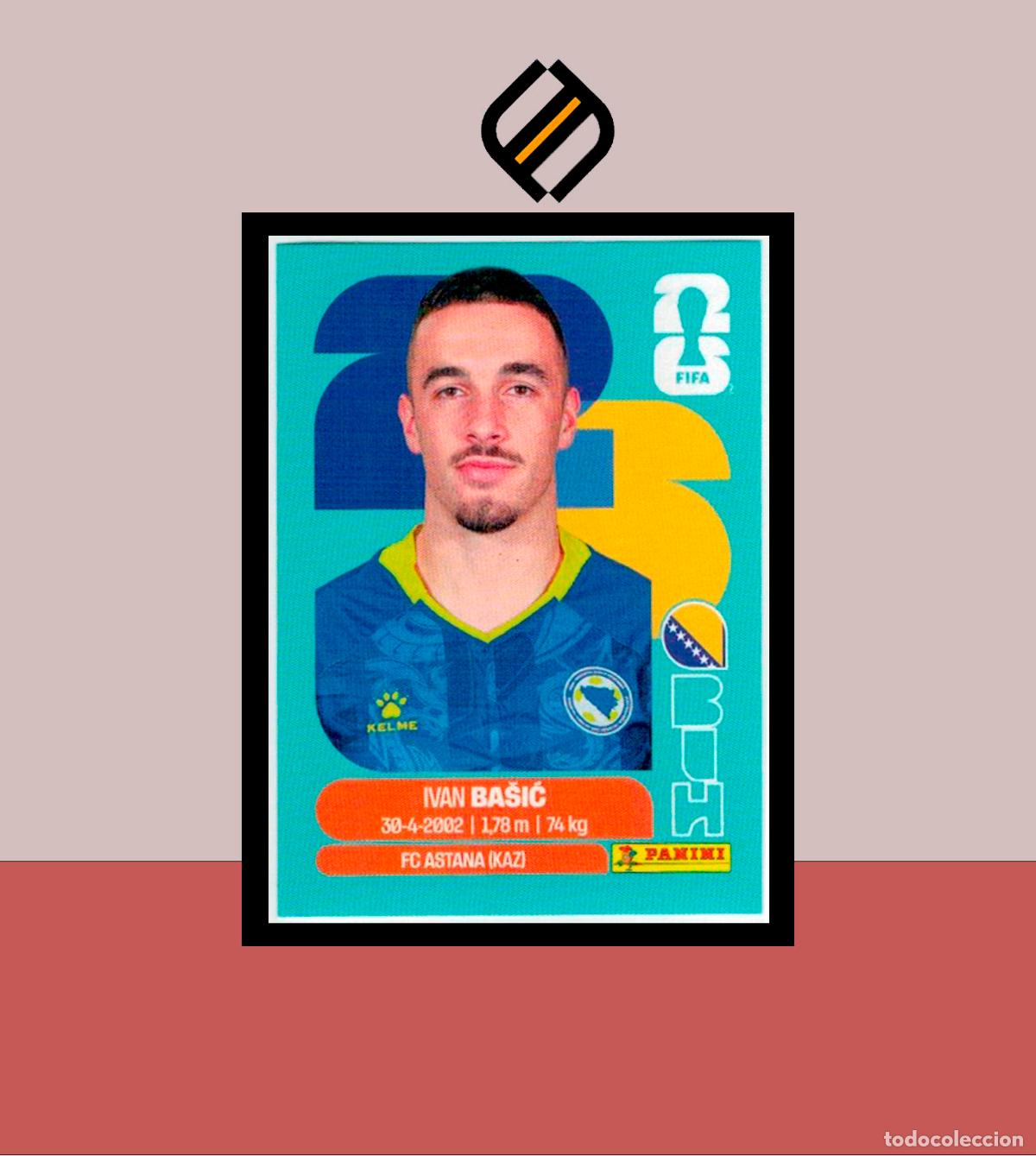 Cromos de F&uacute;tbol: PANINI FIFA CLUB WORLD CUP 2026 26 BIH 12 IVAN BASIC BOSNIA STICKER MUNDIAL MEX CAN USA LIGA