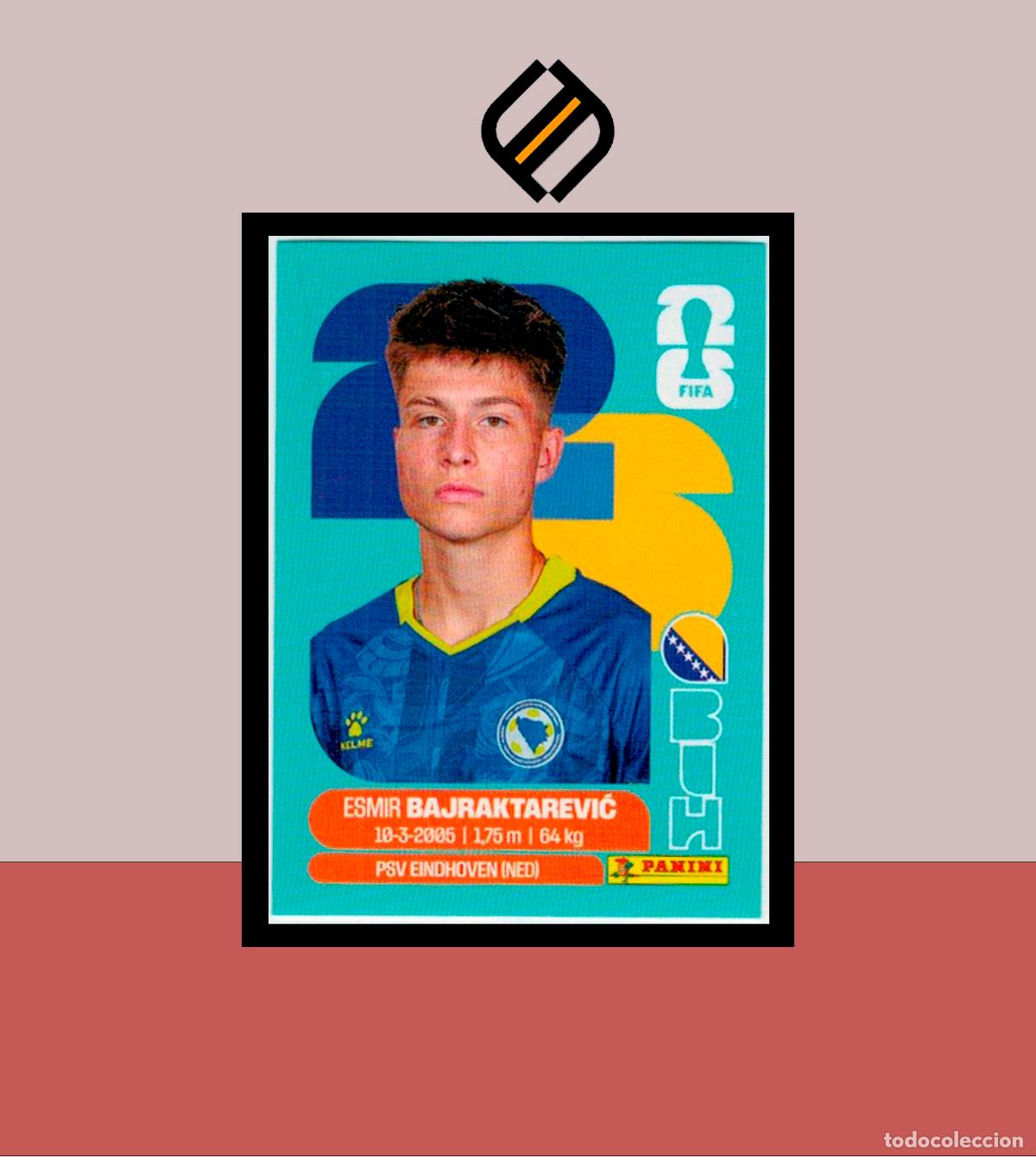 Cromos de F&uacute;tbol: PANINI FIFA CLUB WORLD CUP 2026 26 BIH 15 ESMIR BAJAKLAREVIC BOSNIA STICKER MUNDIAL MEX CAN USA LIGA